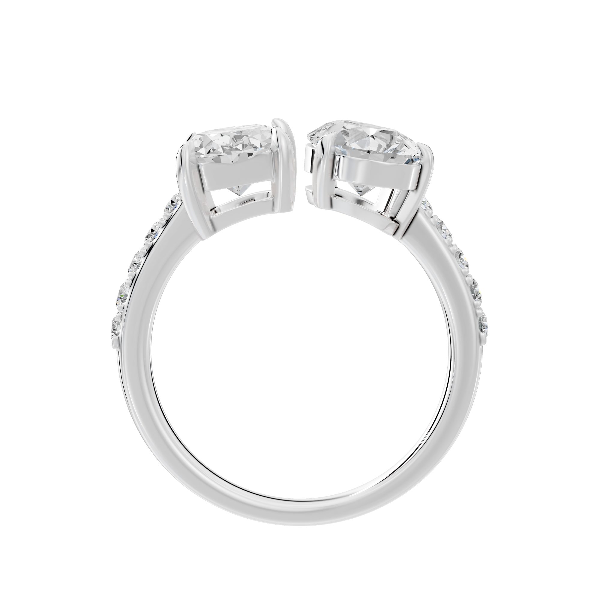Starlit Duo 2.336 Carat Lab Grown Diamond Ring