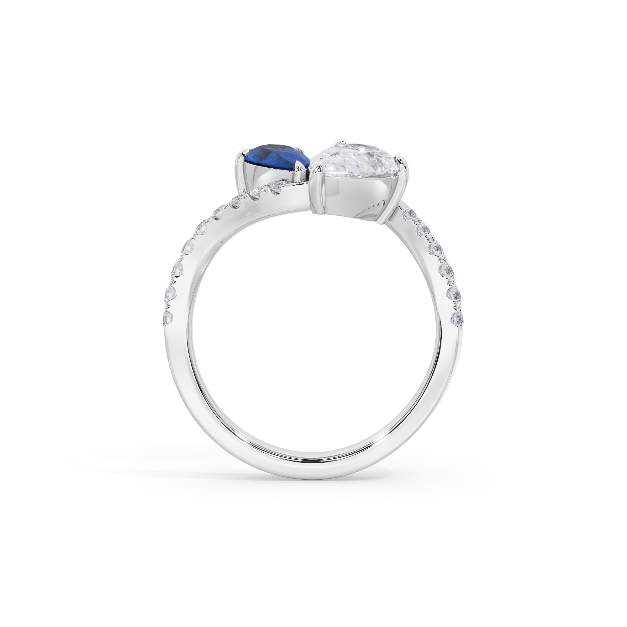 Studded Toi En Moi 1.263 Carat Lab Grown Diamond