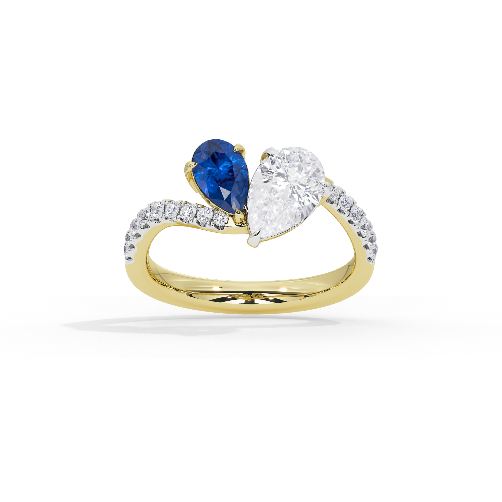 Studded Toi En Moi 1.263 Carat Lab Grown Diamond