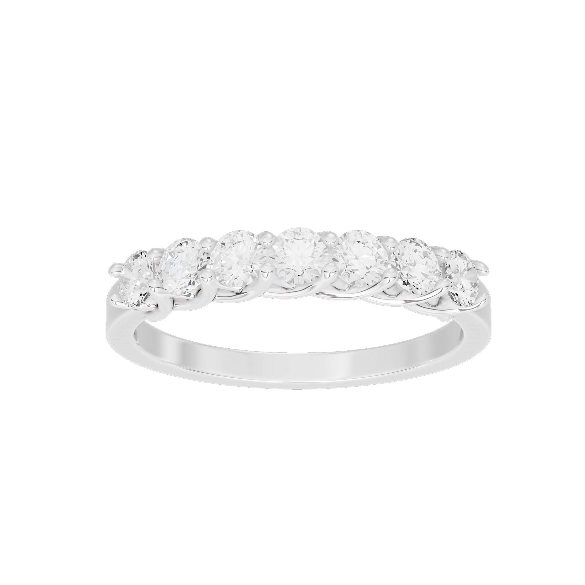 Ice Me Round Diamond Half Eternity 1.195 Carat Lab Grown Diamond