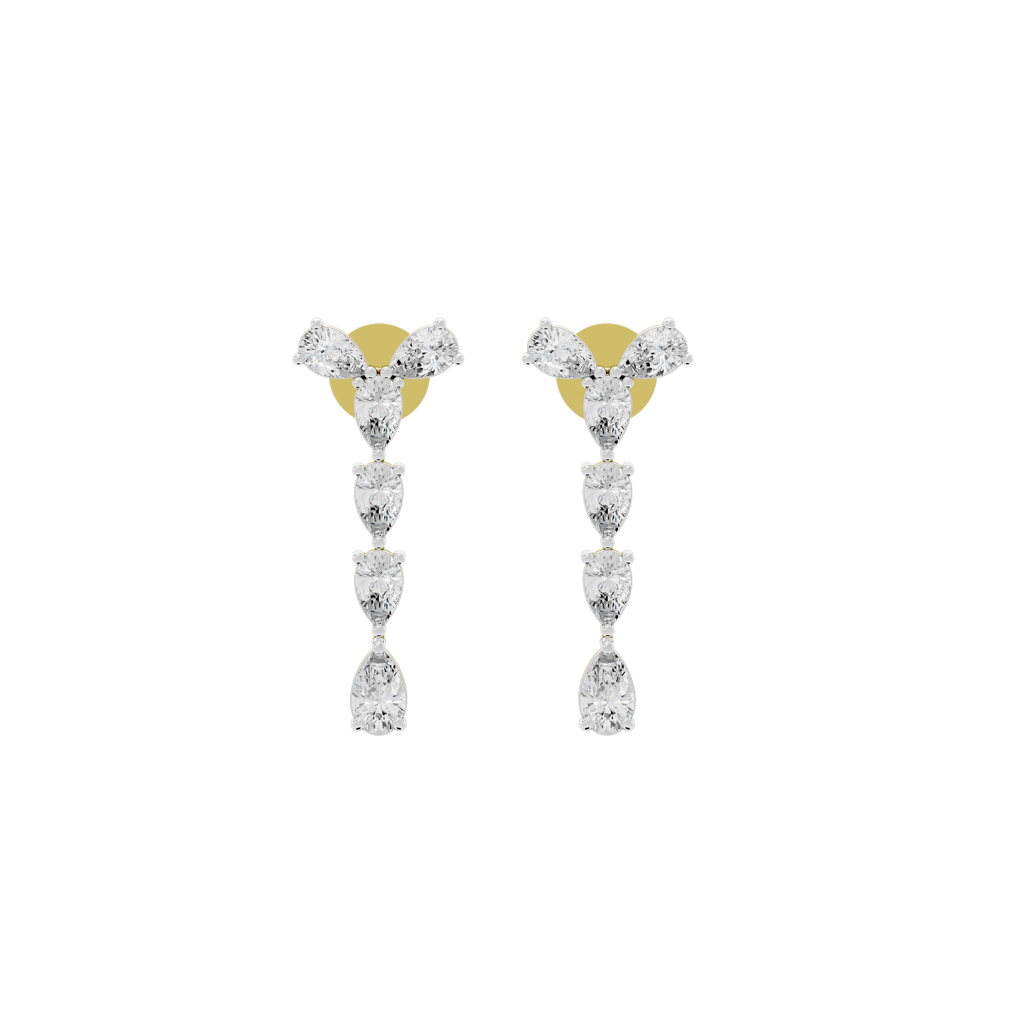 Solene Drops 4.159 Lab Grown Diamond Earring