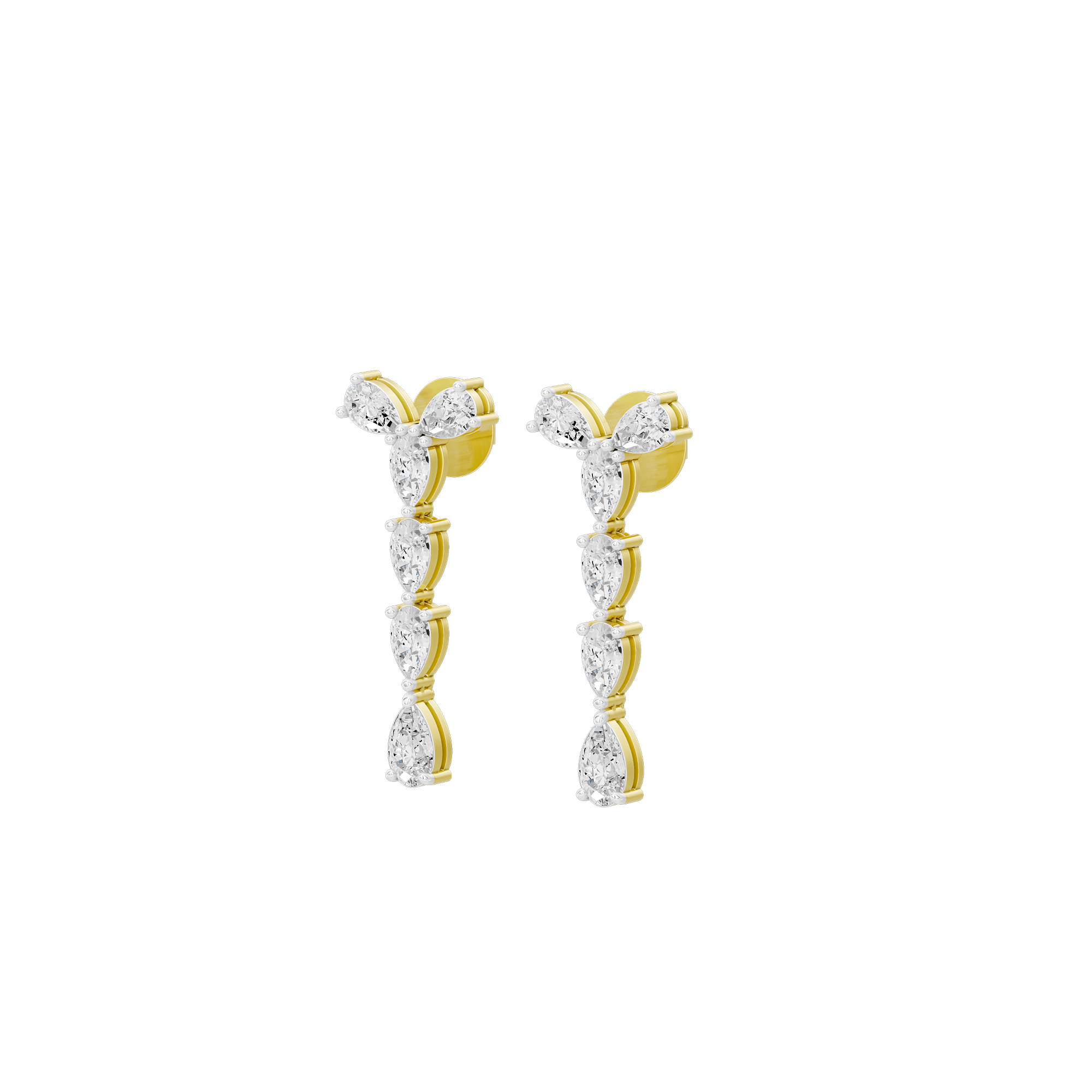 Solene Drops 4.159 Lab Grown Diamond Earring