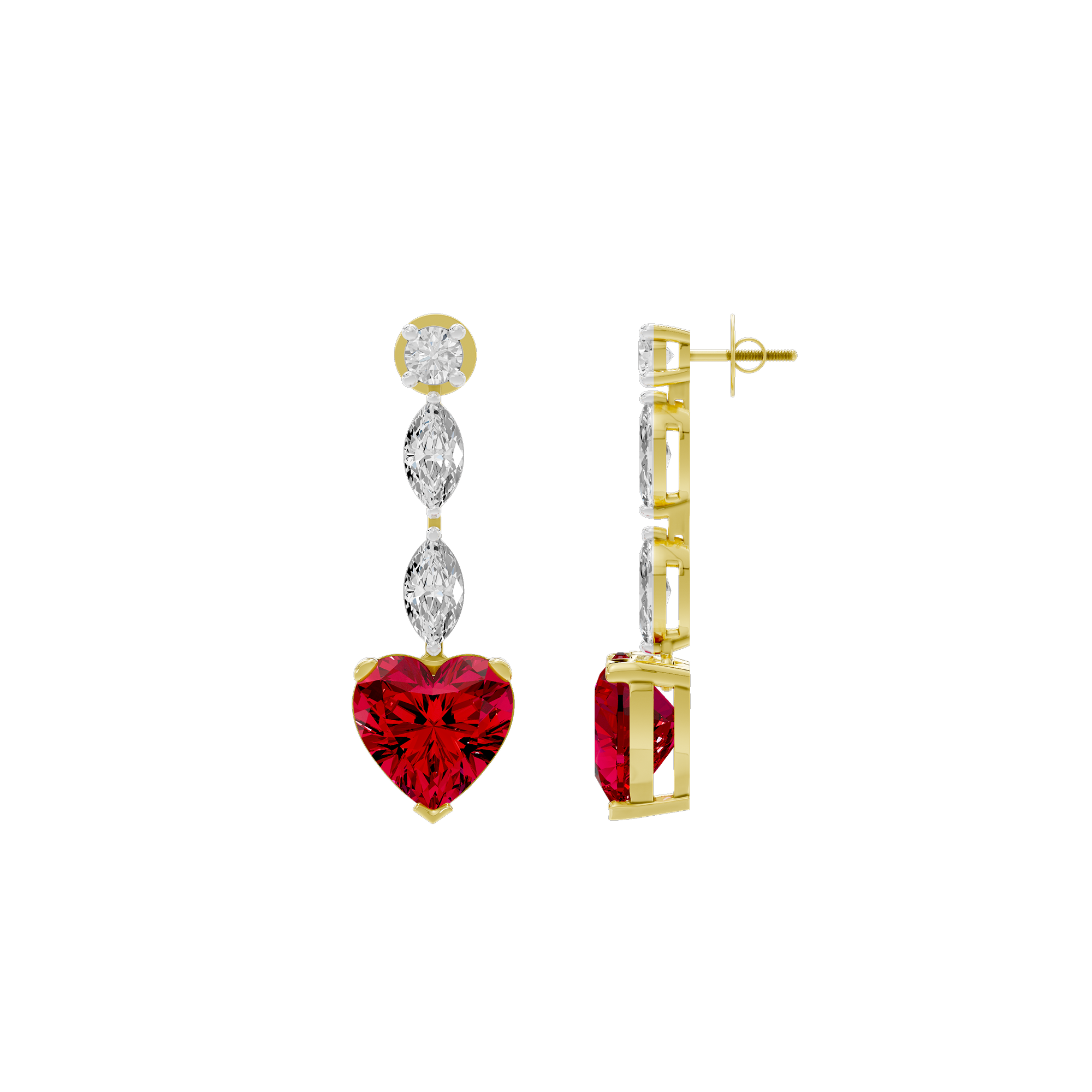 Ruby Muse 1.763 Lab Grown Diamond Earring
