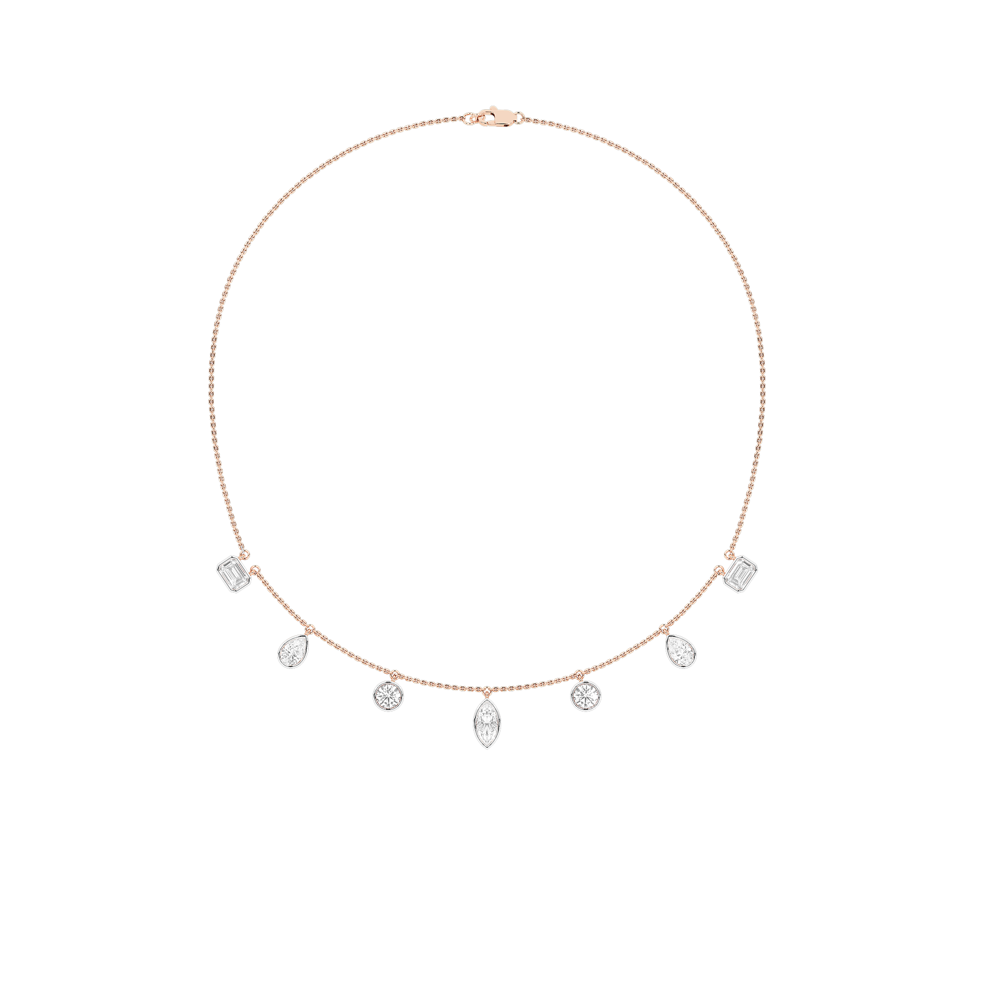 Arcade Dance 3.23 Lab Grown Diamond Necklace