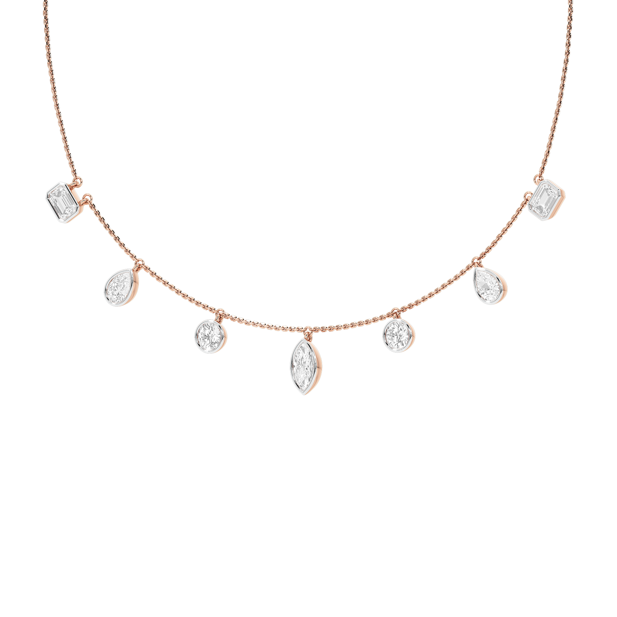 Arcade Dance 3.23 Lab Grown Diamond Necklace