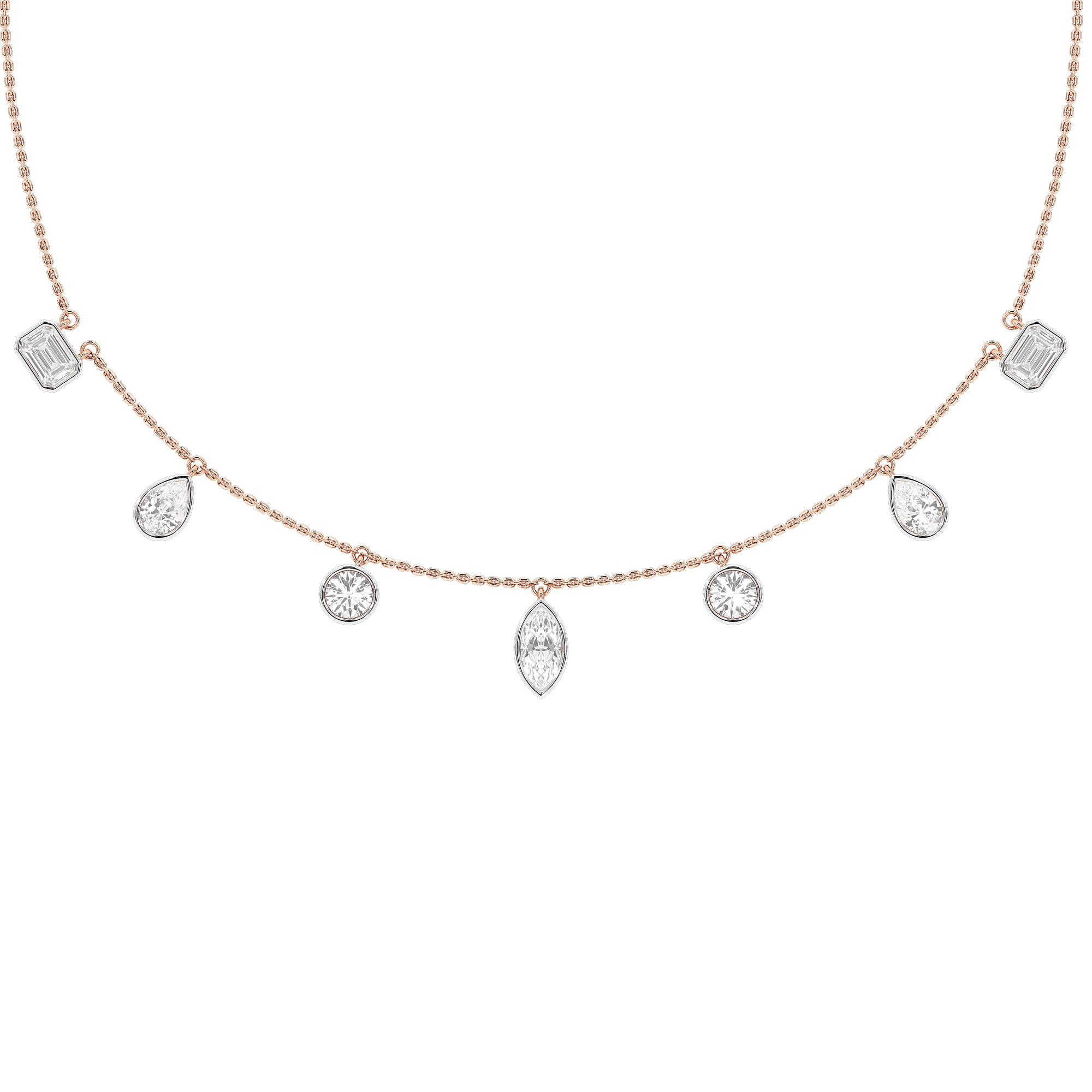 Arcade Dance 3.23 Lab Grown Diamond Necklace