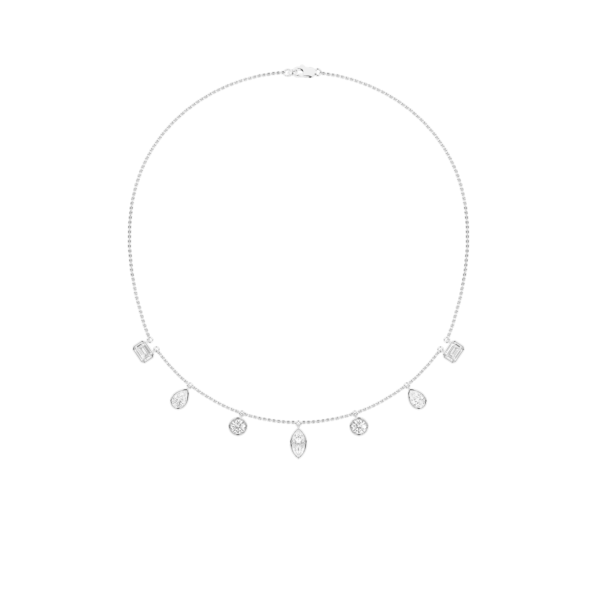 Arcade Dance 3.23 Lab Grown Diamond Necklace