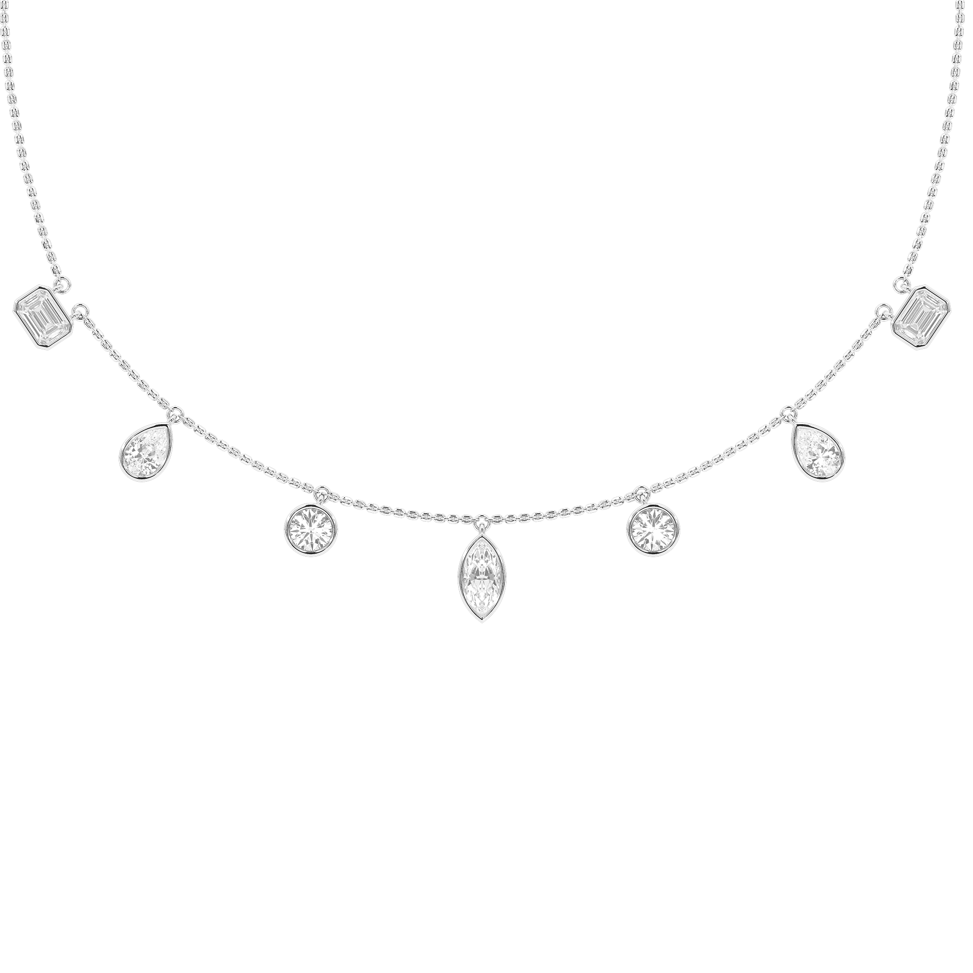 Arcade Dance 3.23 Lab Grown Diamond Necklace