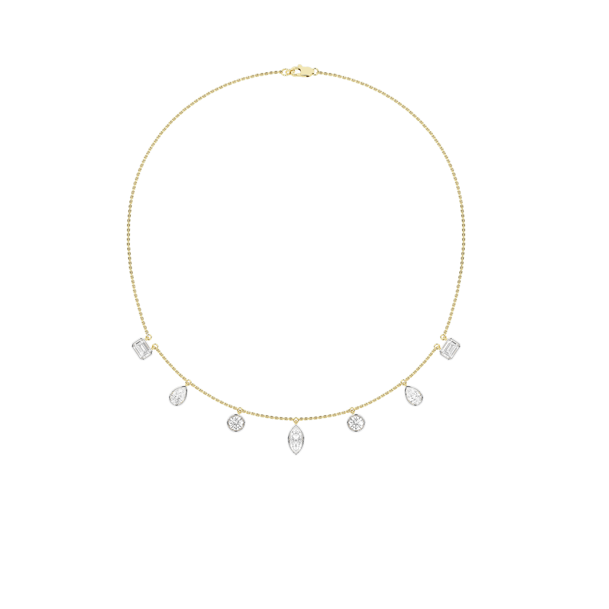 Arcade Dance 3.23 Lab Grown Diamond Necklace
