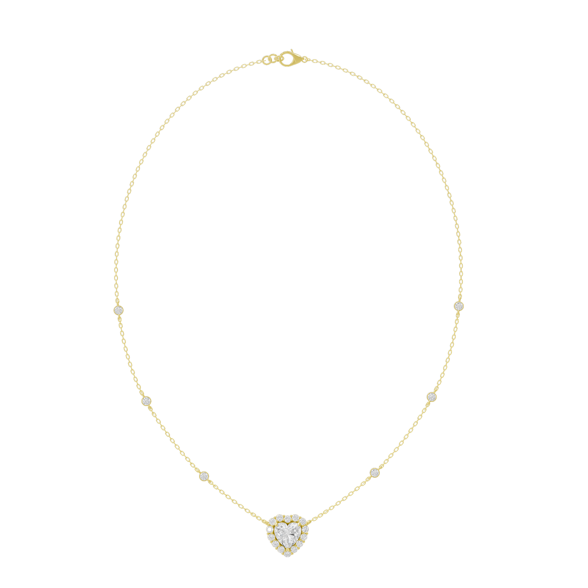 Amour 1.511 Lab Grown Diamond Pendant