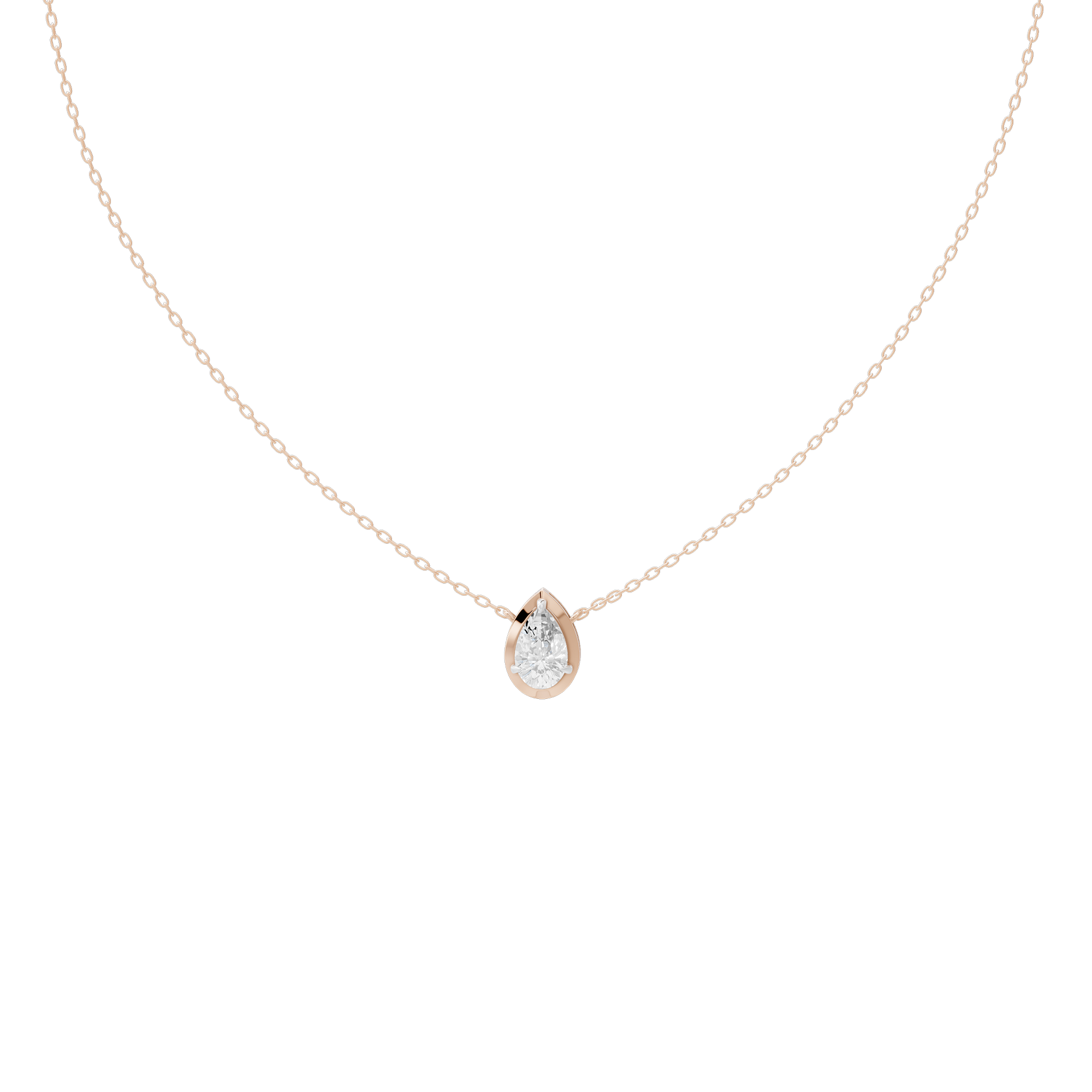 Main Drop 0.652 Carat Lab Grown Diamond Pendant
