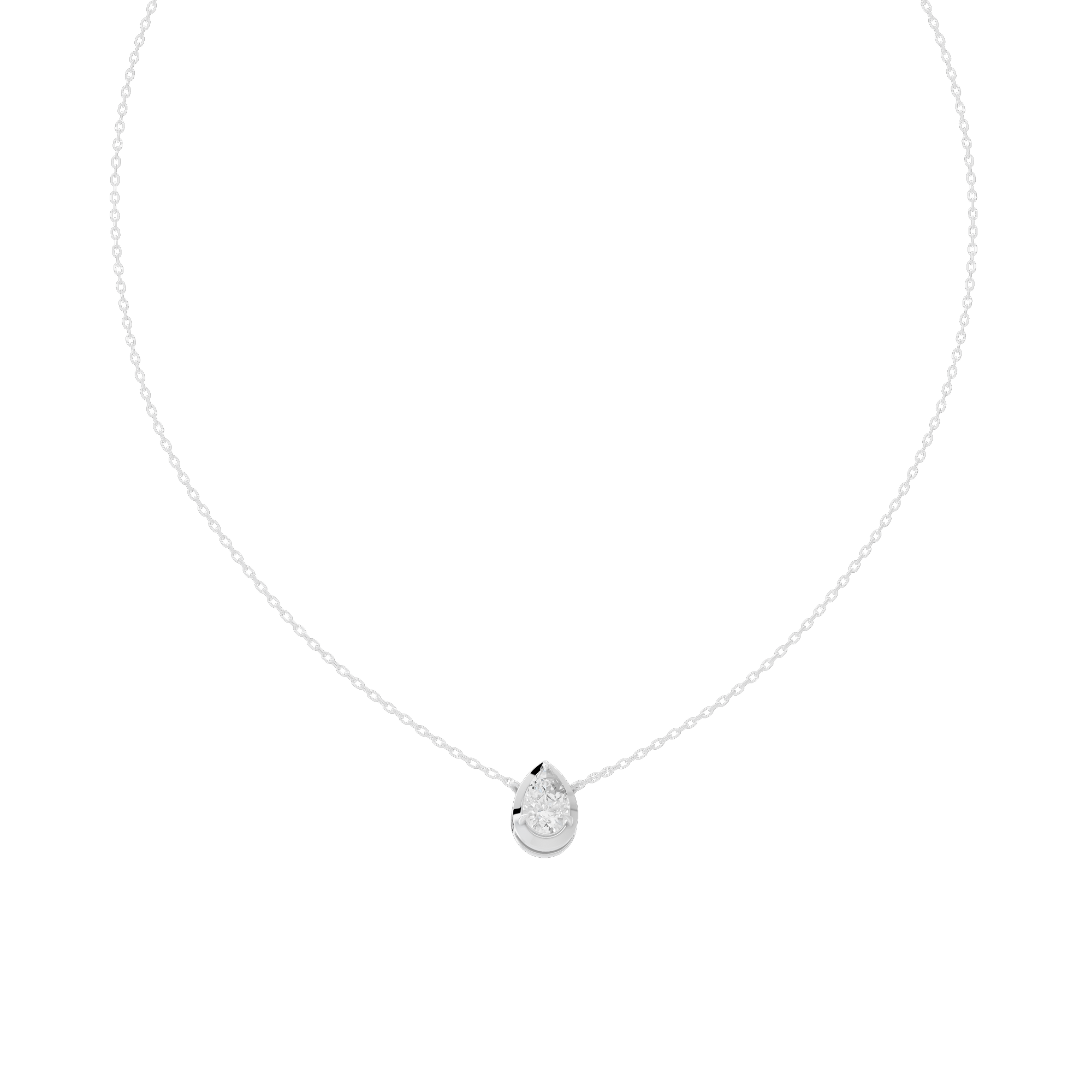 Main Drop 0.652 Carat Lab Grown Diamond Pendant