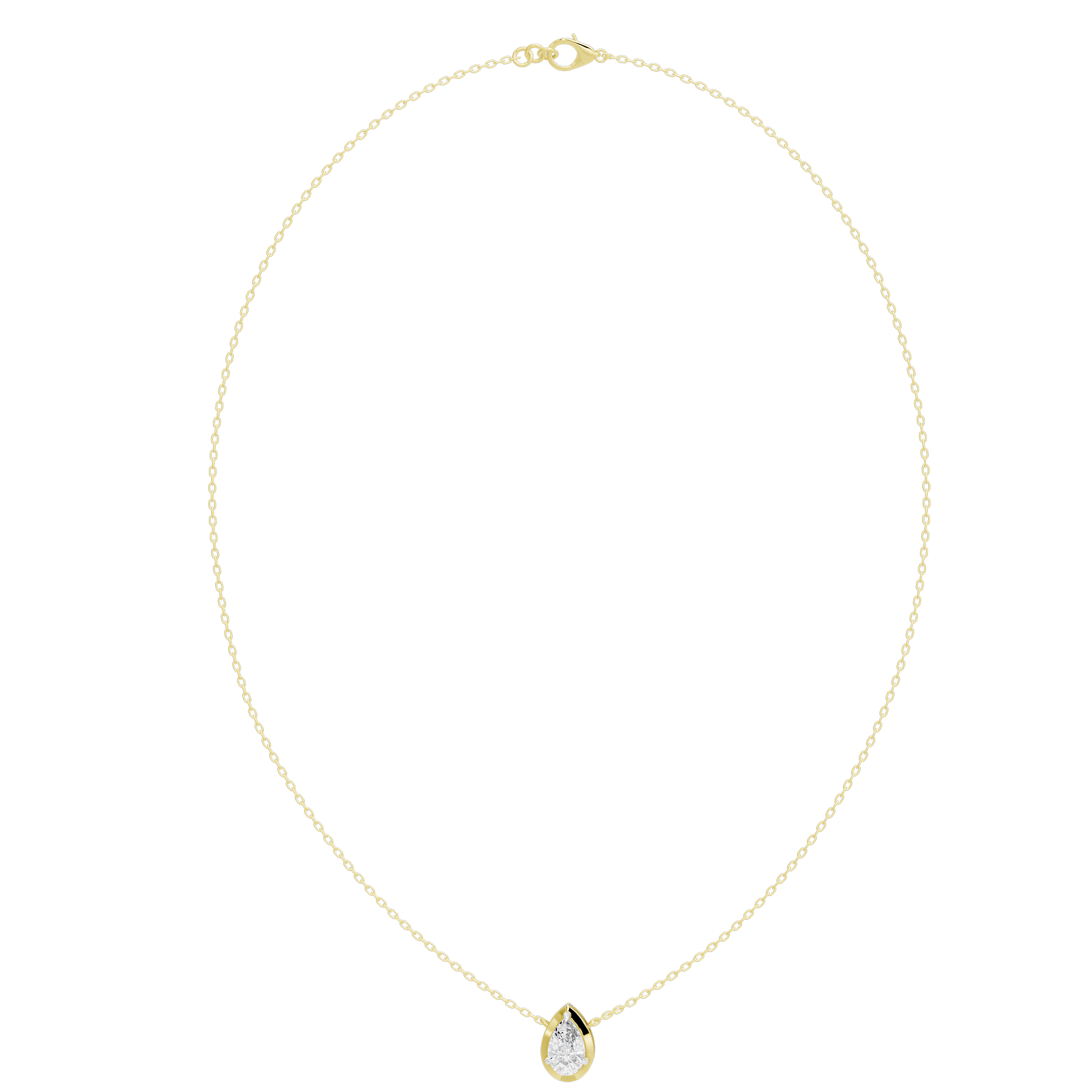 Main Drop 0.652 Carat Lab Grown Diamond Pendant