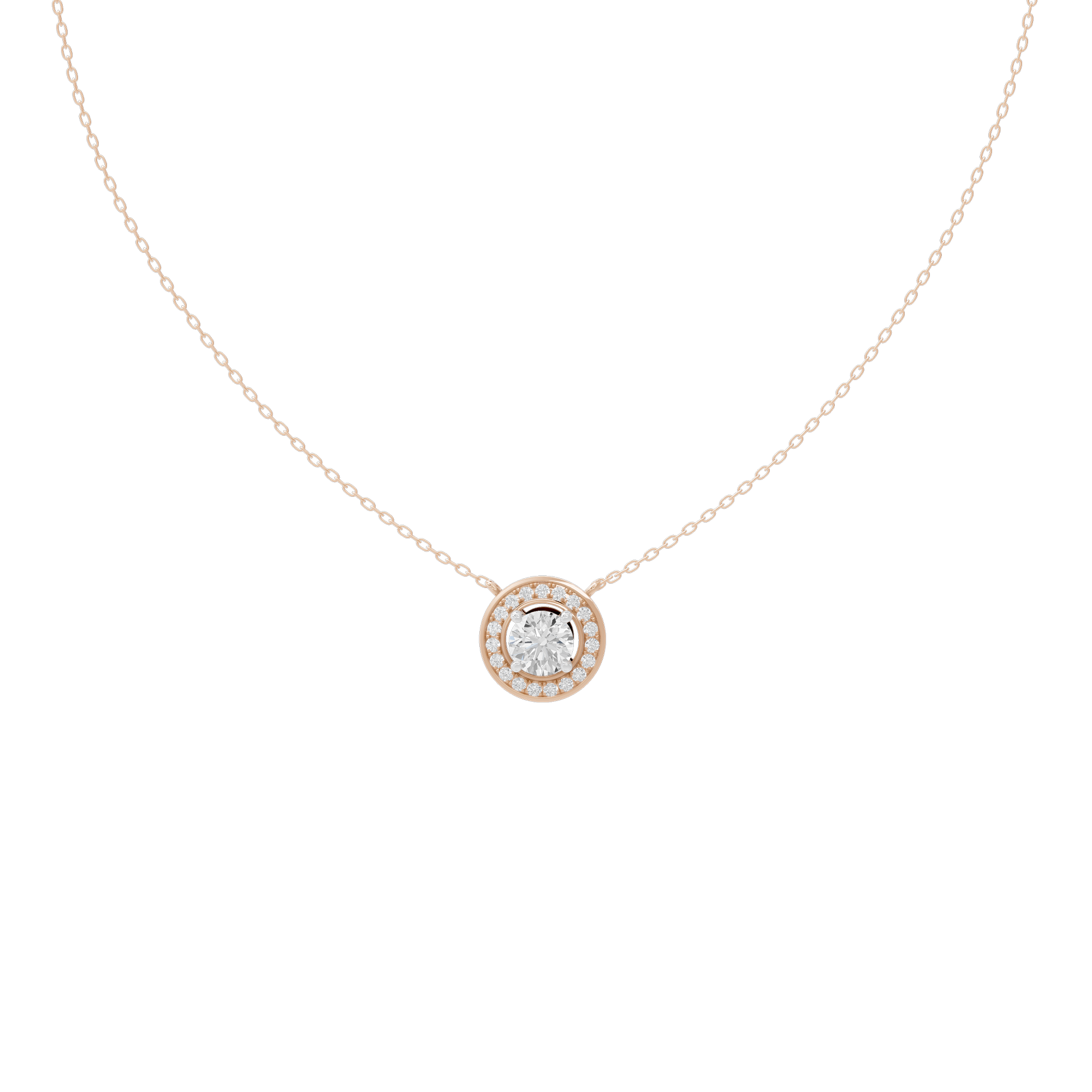 Solo Glow 0.893 Carat Lab Grown Diamond Pendant