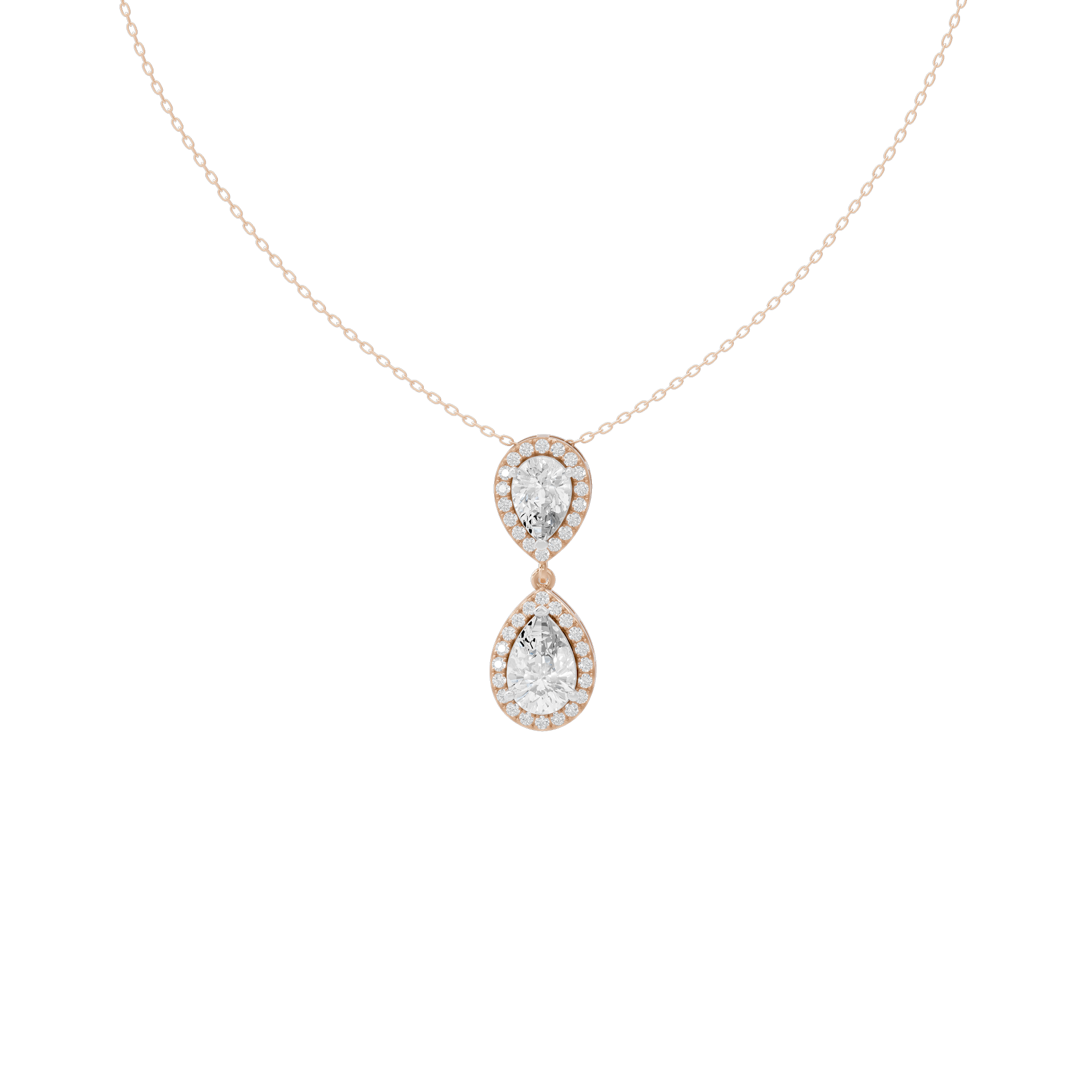 Dreamlinked 3.003 Carat Lab Grown Diamond Pendant