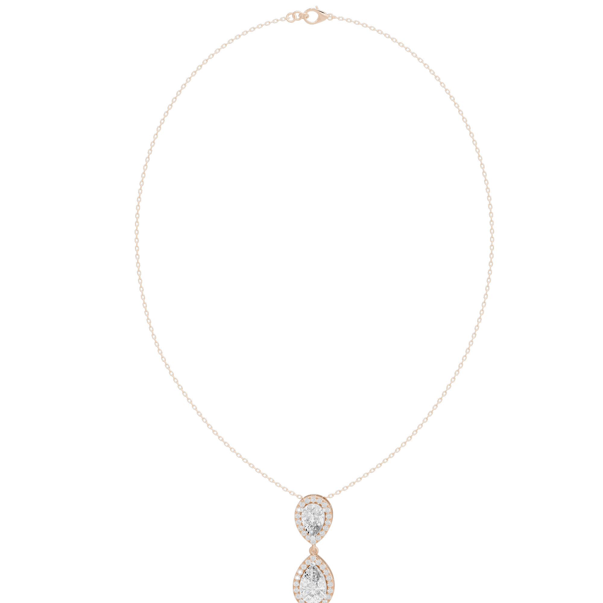 Dreamlinked 3.003 Carat Lab Grown Diamond Pendant
