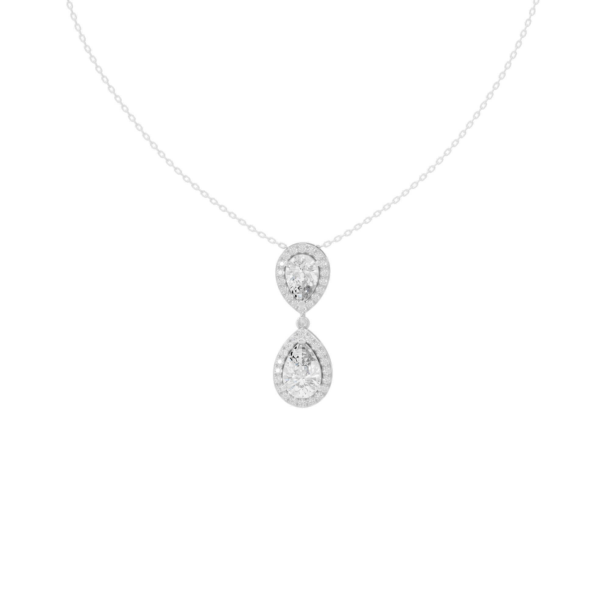 Dreamlinked 3.003 Carat Lab Grown Diamond Pendant