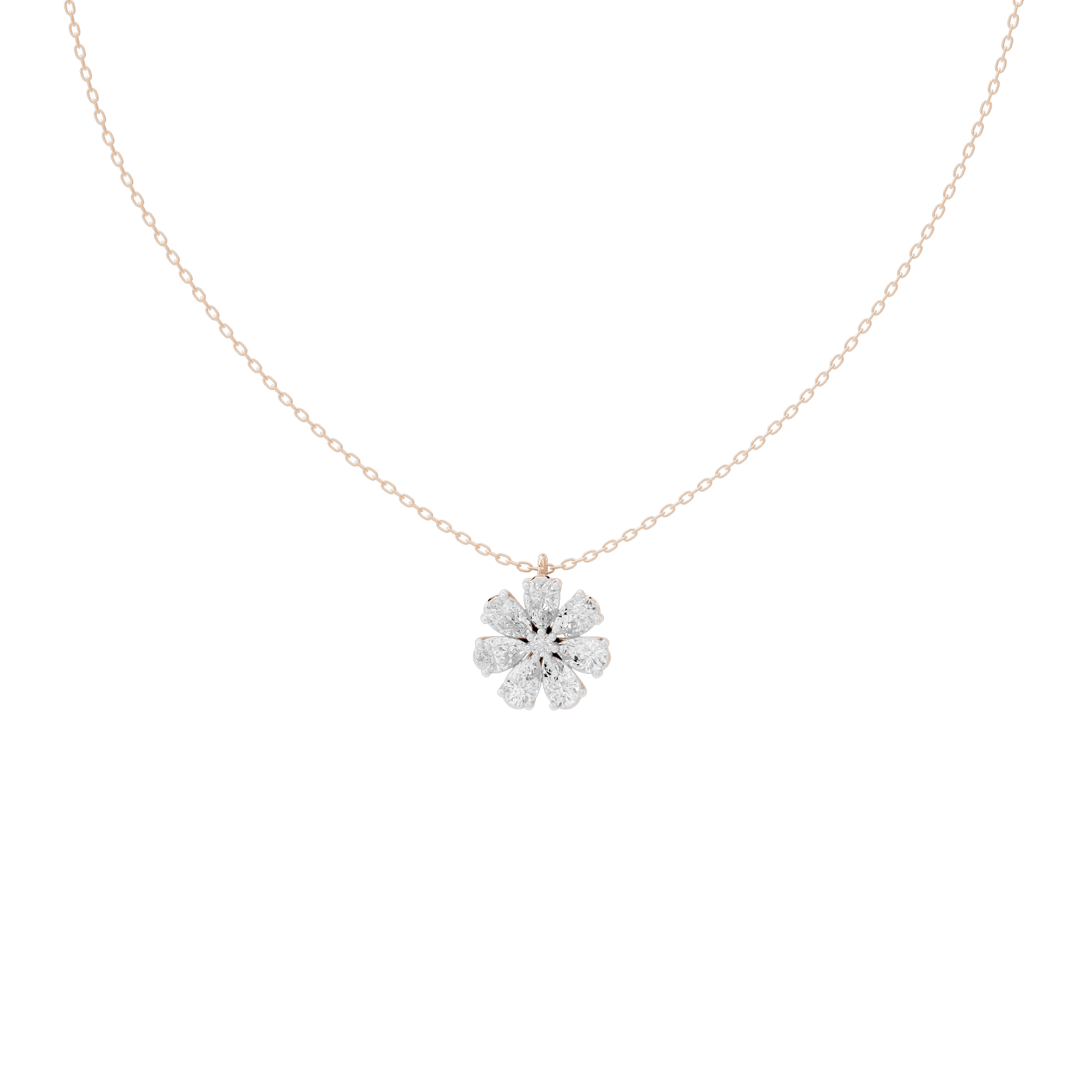 Around You 1.403 Carat Lab Grown Diamond Pendant