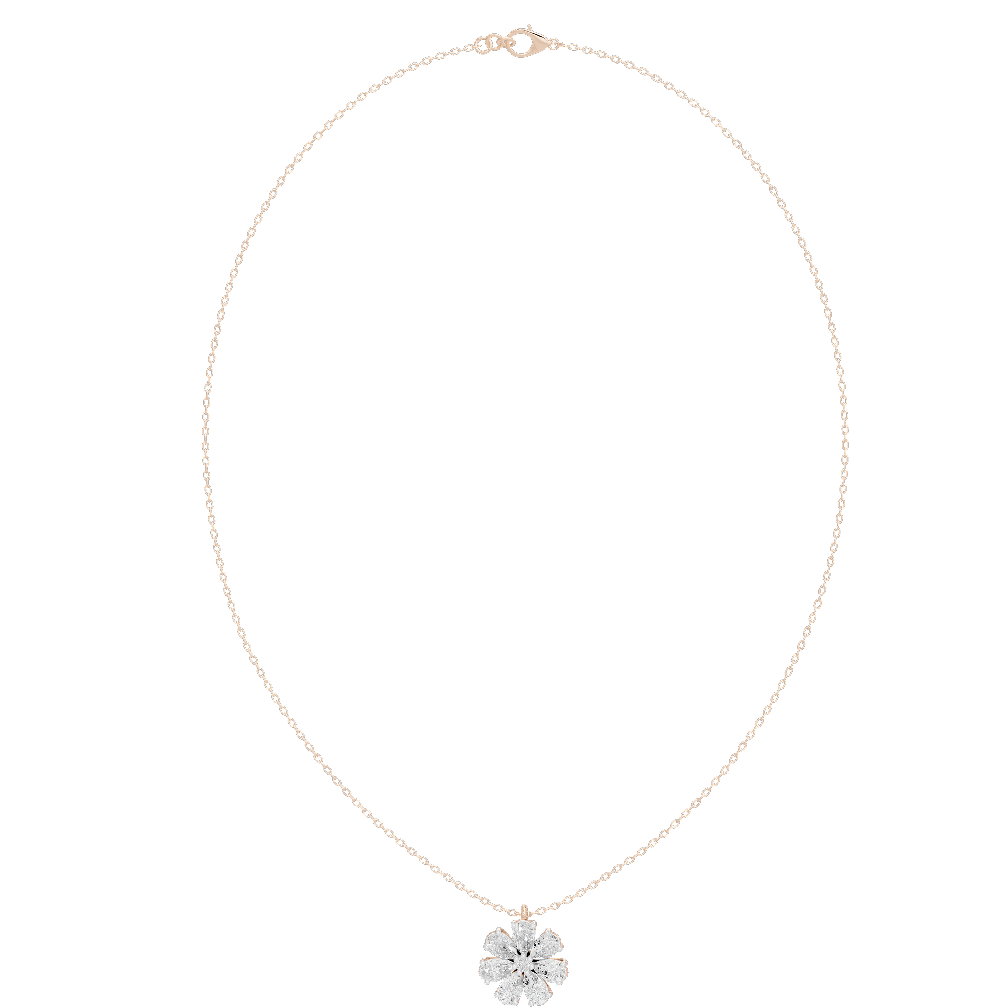 Around You 1.403 Carat Lab Grown Diamond Pendant