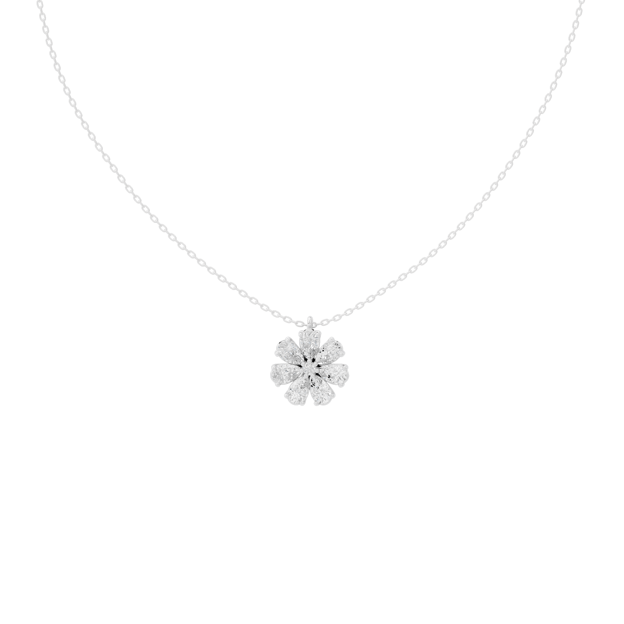 Around You 1.403 Carat Lab Grown Diamond Pendant