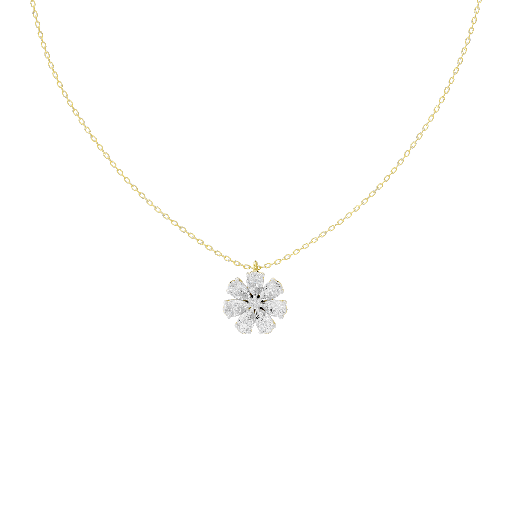 Around You 1.403 Carat Lab Grown Diamond Pendant