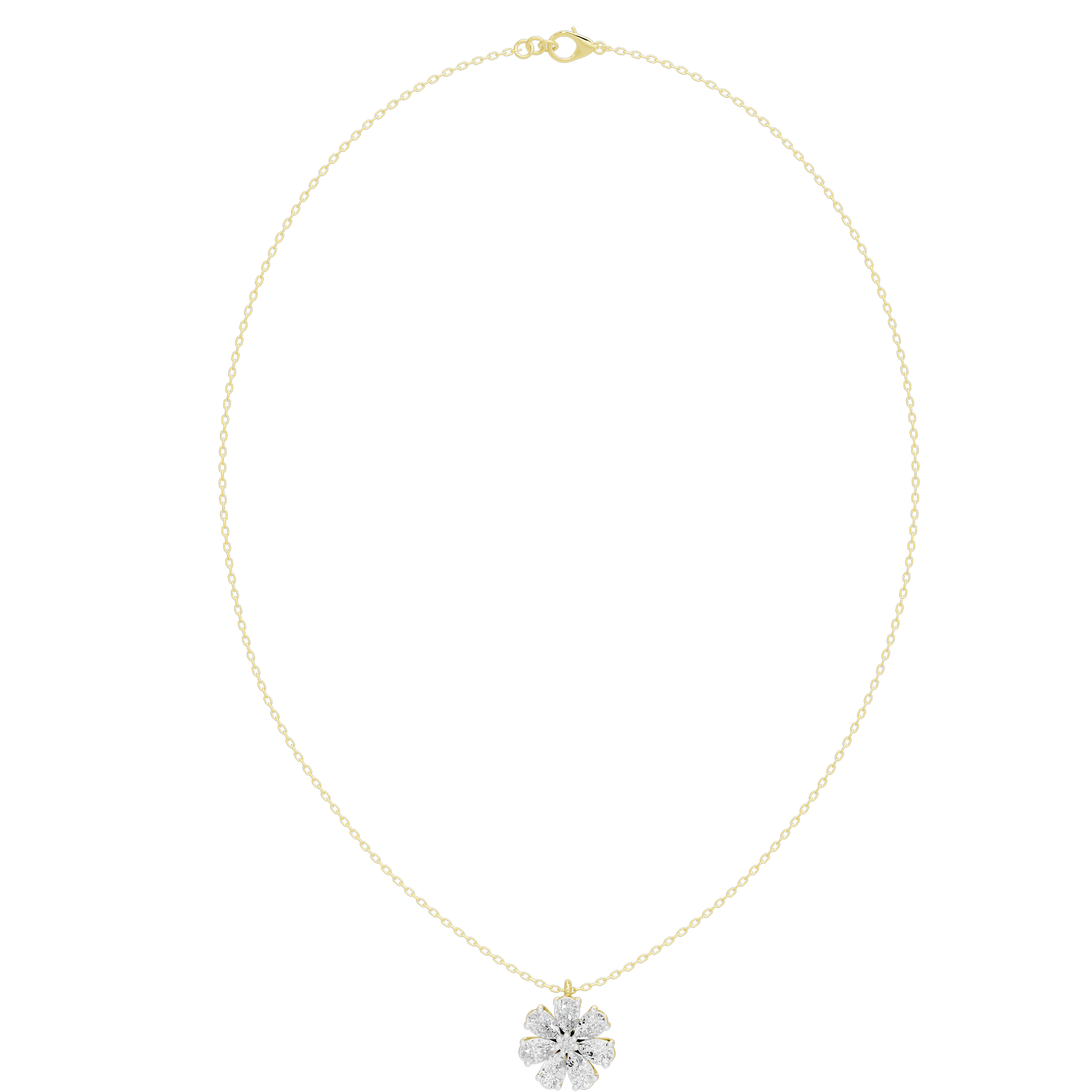 Around You 1.403 Carat Lab Grown Diamond Pendant