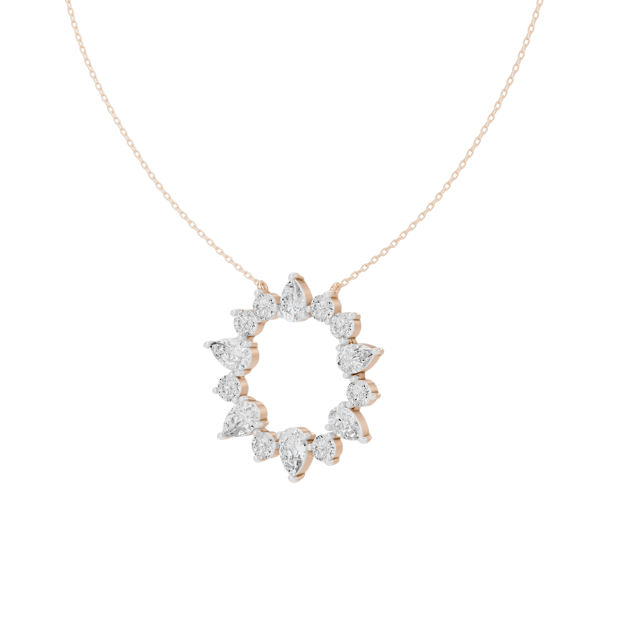 Fleur 4.925 Lab Grown Diamond Pendant