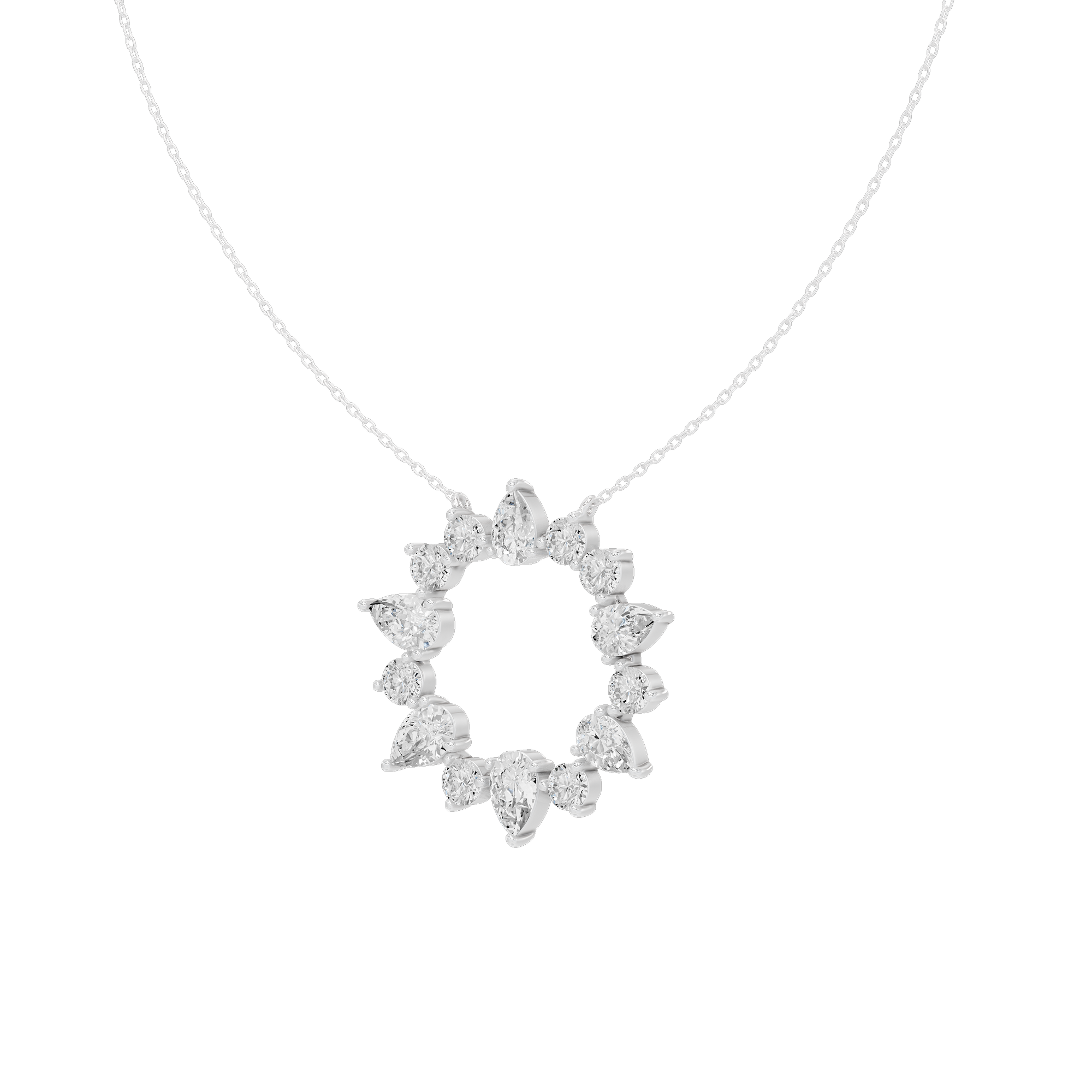 Fleur 4.925 Lab Grown Diamond Pendant