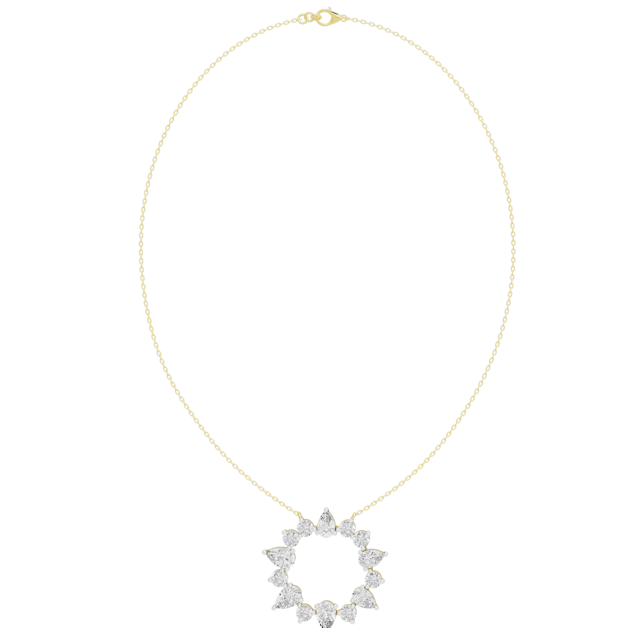 Fleur 4.925 Lab Grown Diamond Pendant