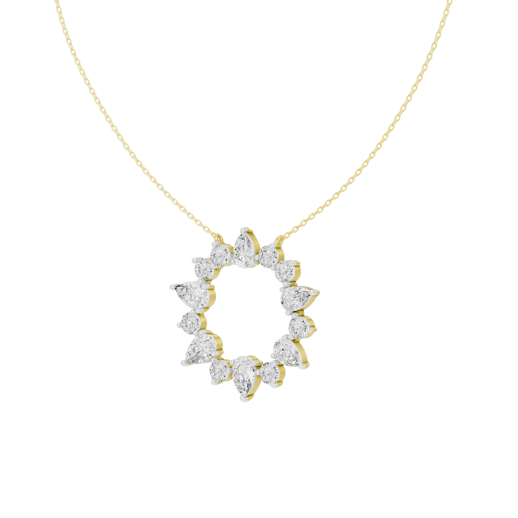 Fleur 4.925 Lab Grown Diamond Pendant