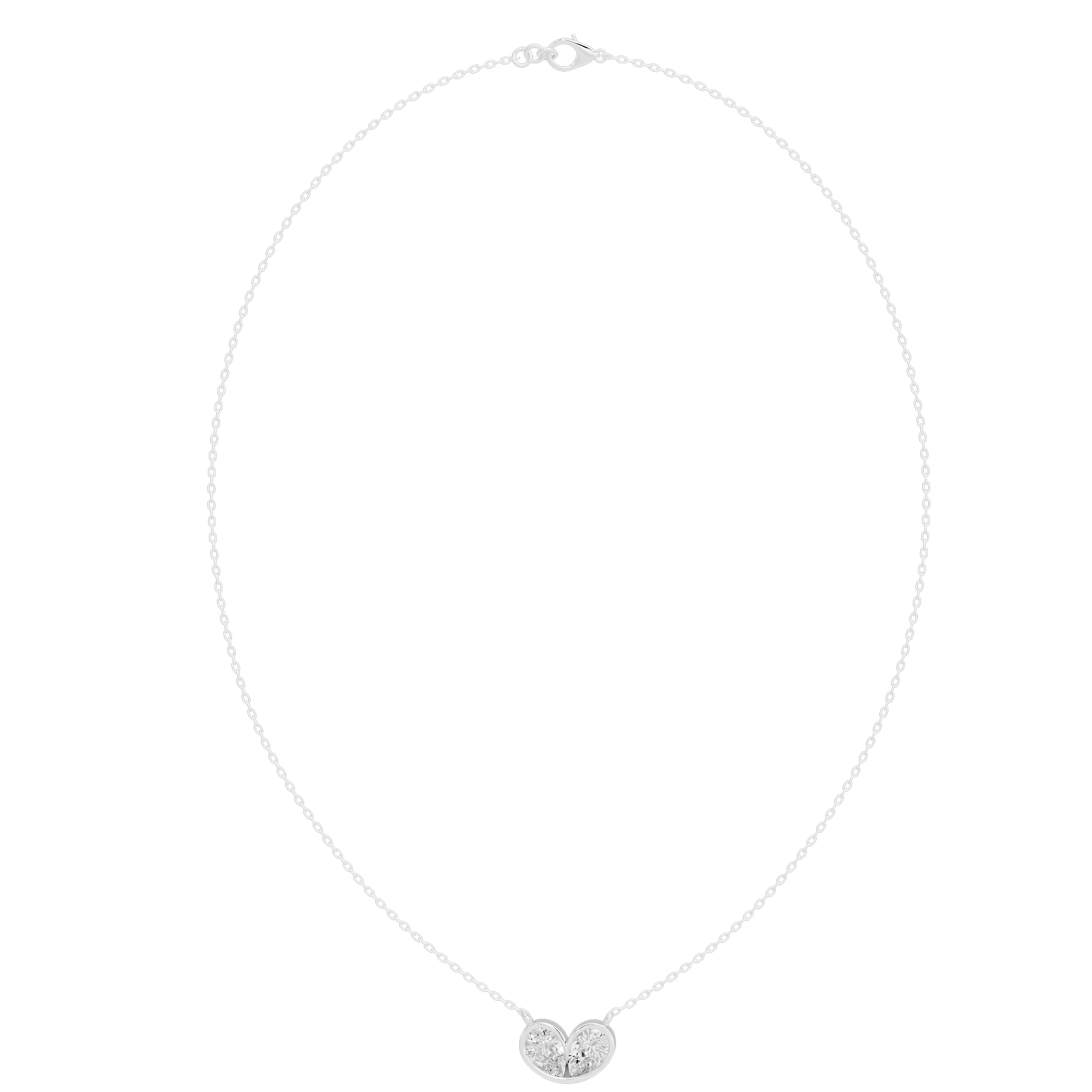 FlashBond 1.103 Carat Lab Grown Diamond Pendant
