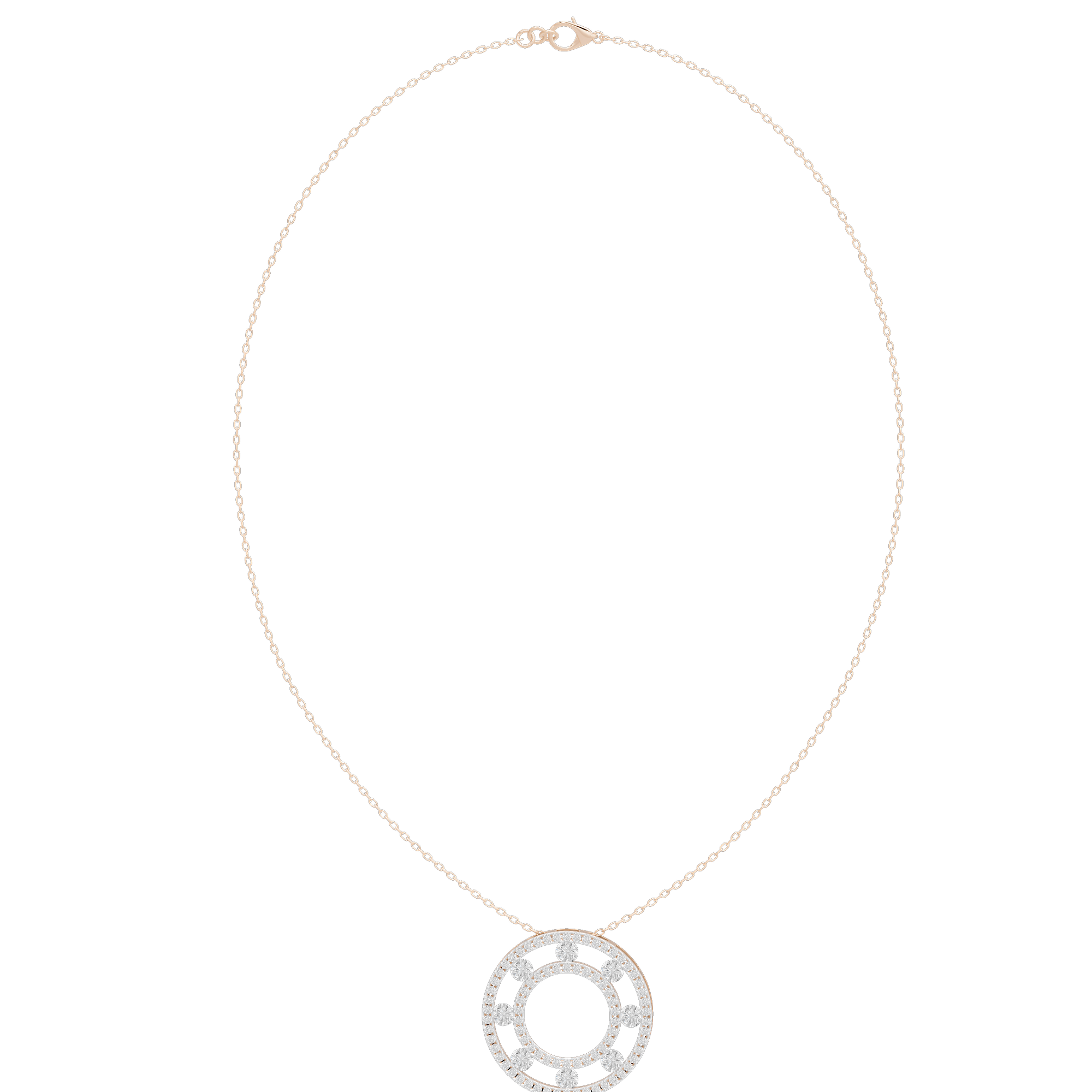 Endless Drip 1.546 Carat Lab Grown Diamond Pendant