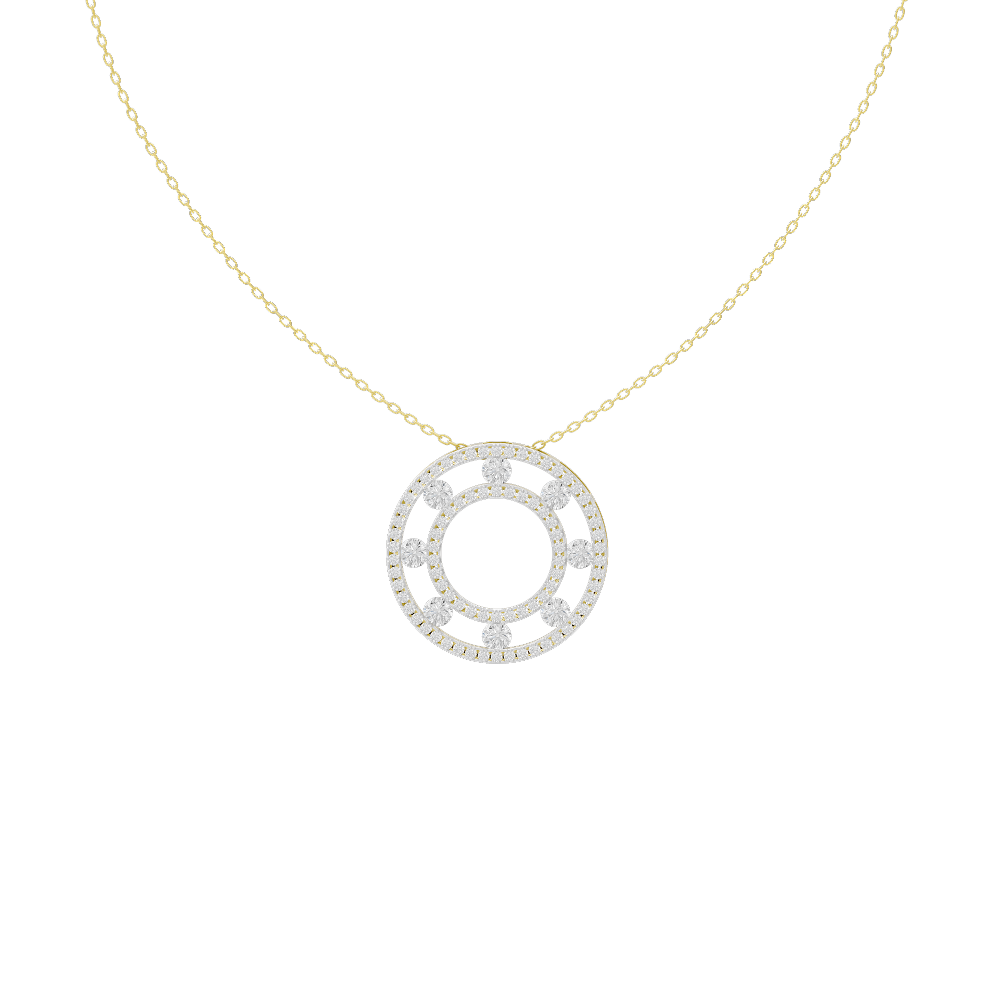 Endless Drip 1.546 Carat Lab Grown Diamond Pendant