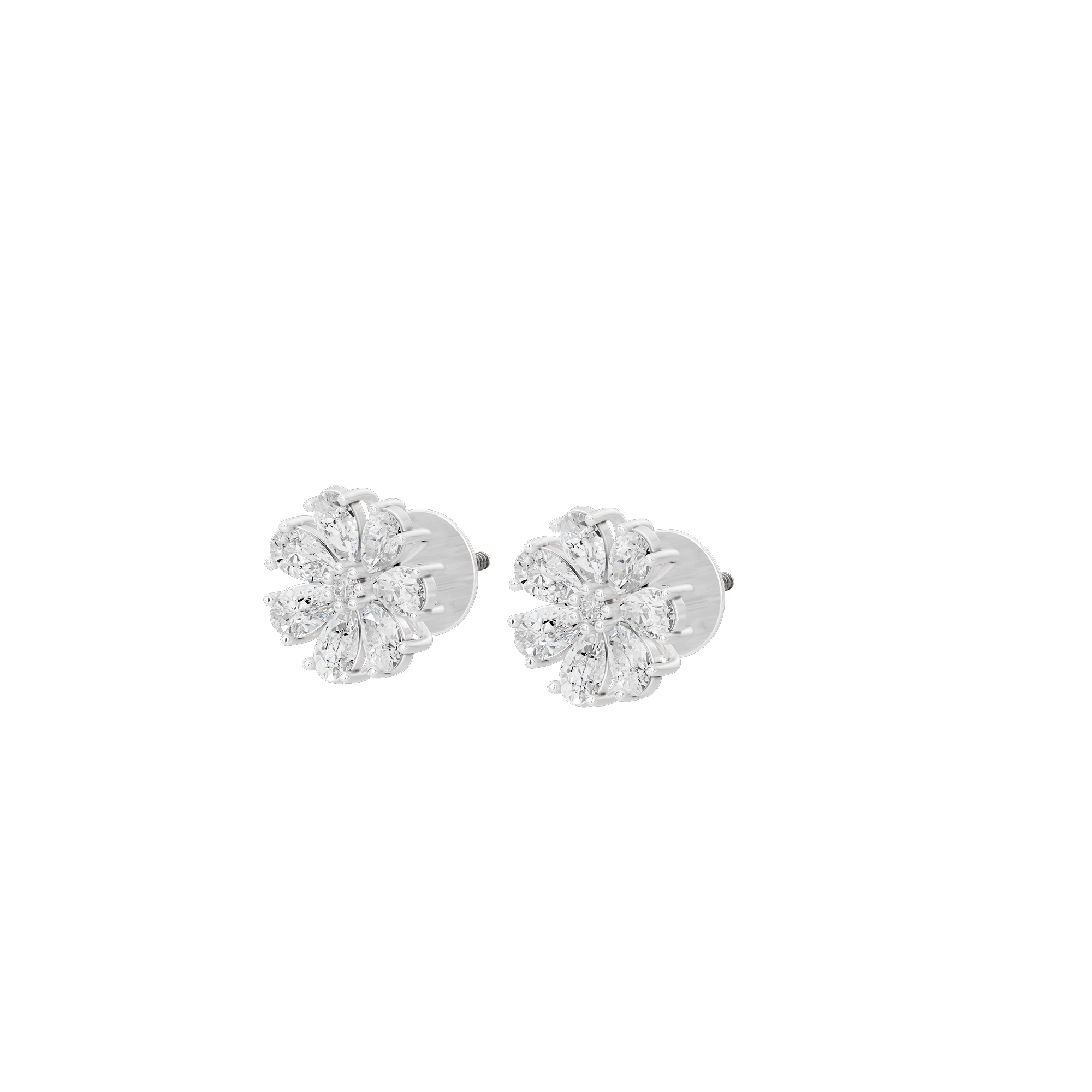 Fleurie 1.796 Lab Grown Diamond Earring