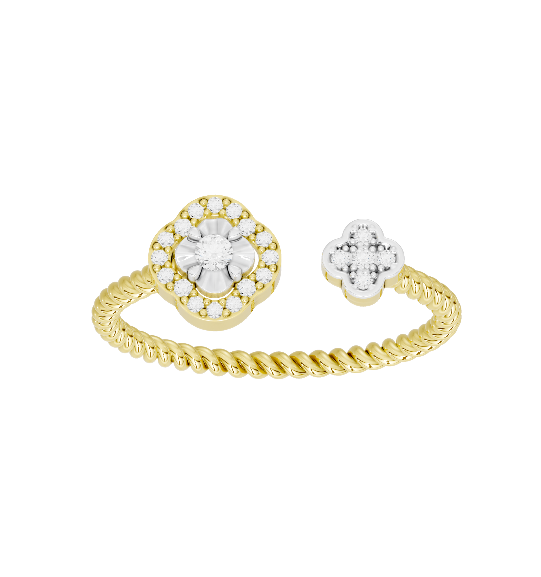 Duality 0.133 Carat Lab Grown Diamond Ring