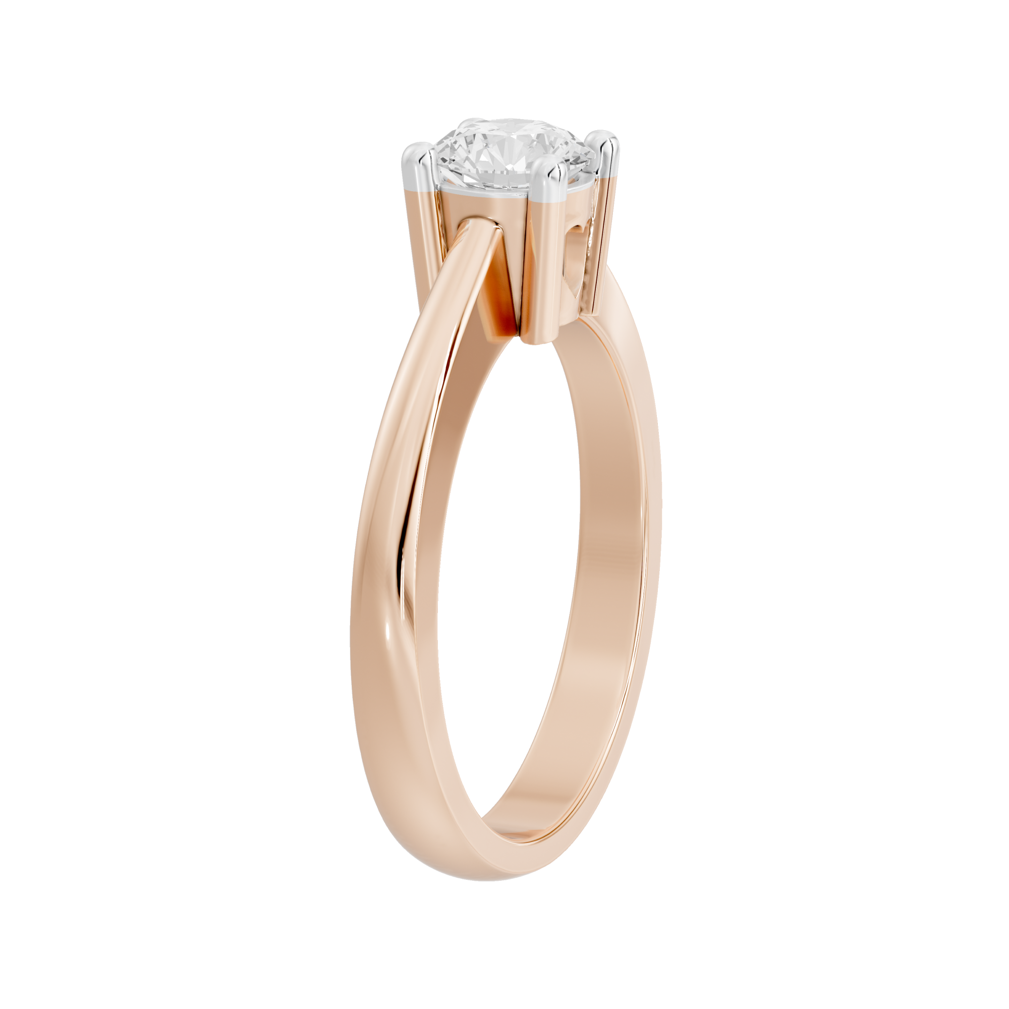 True One luxe singula 1.103 Carat Lab Grown Diamond Ring