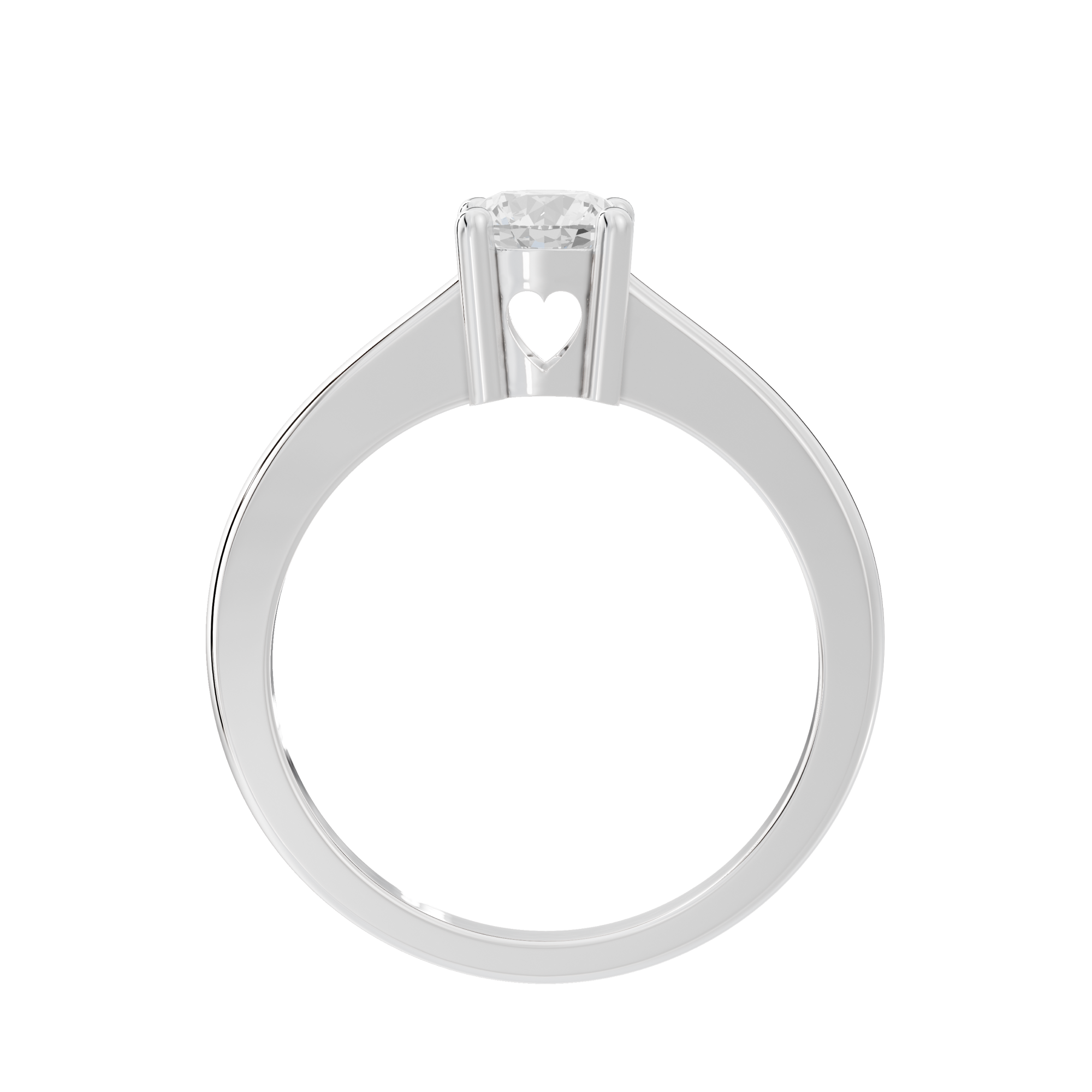 True One luxe singula 1.103 Carat Lab Grown Diamond Ring