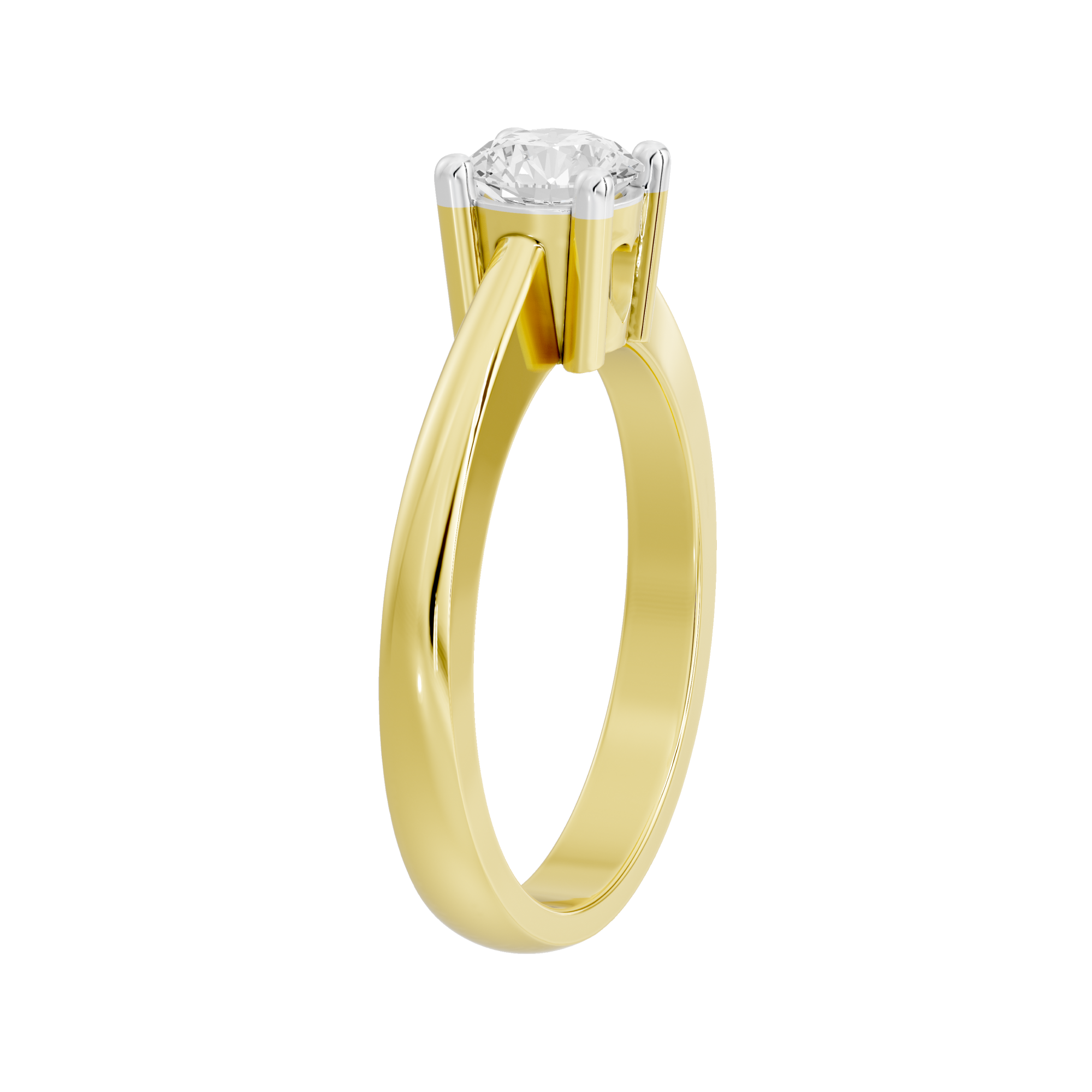 True One luxe singula 1.103 Carat Lab Grown Diamond Ring