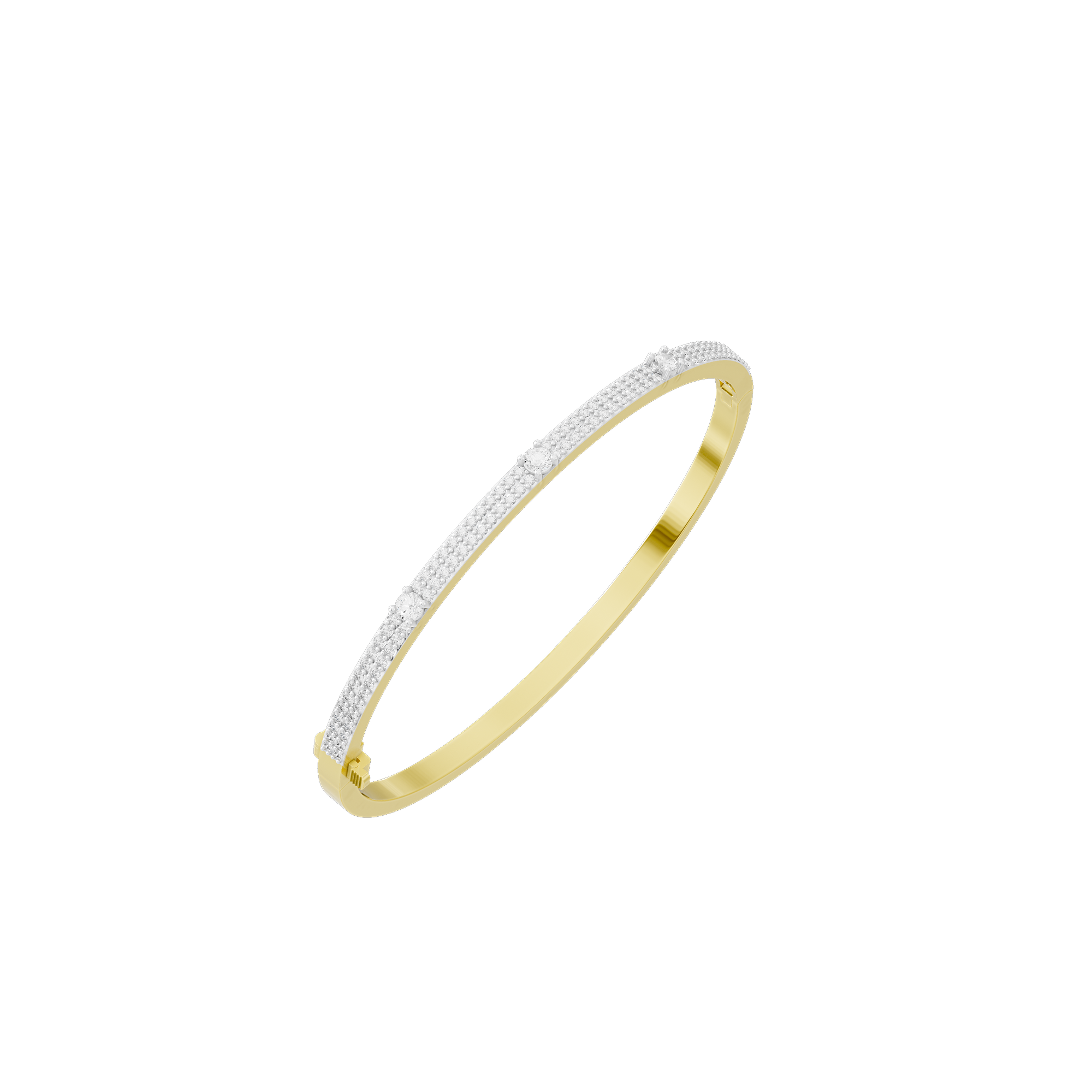 Never Off wristband 1.098 Carat Lab Grown Diamond Bracelet