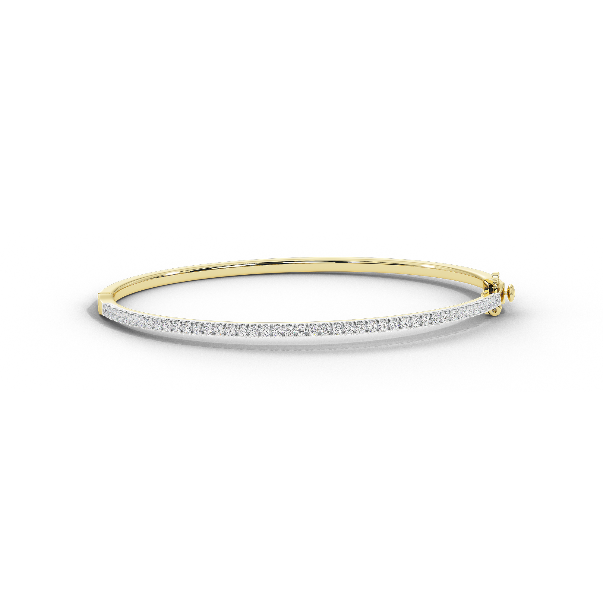On the go Wristband 1.102 Carat Lab Grown Diamond Bracelet