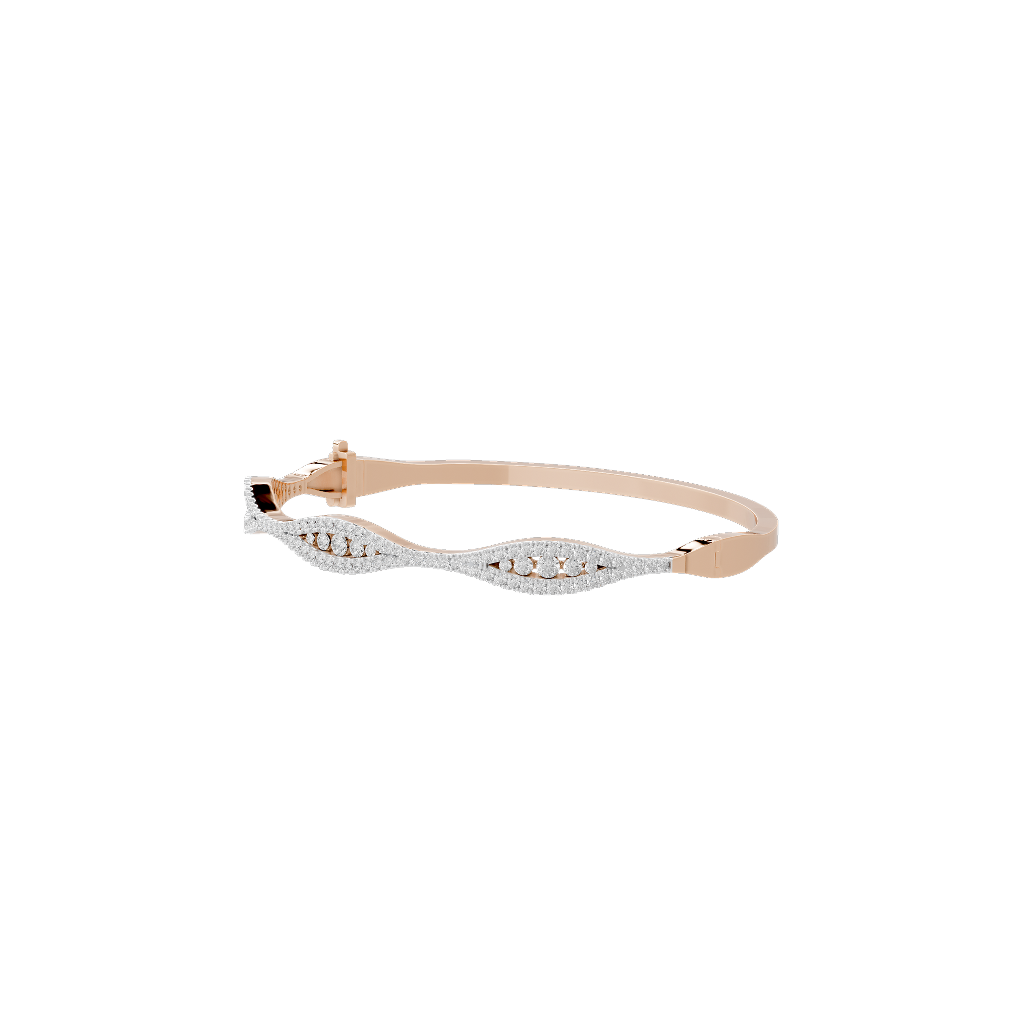 No Game Wristband 1.199 Carat Lab Grown Diamond Bracelet