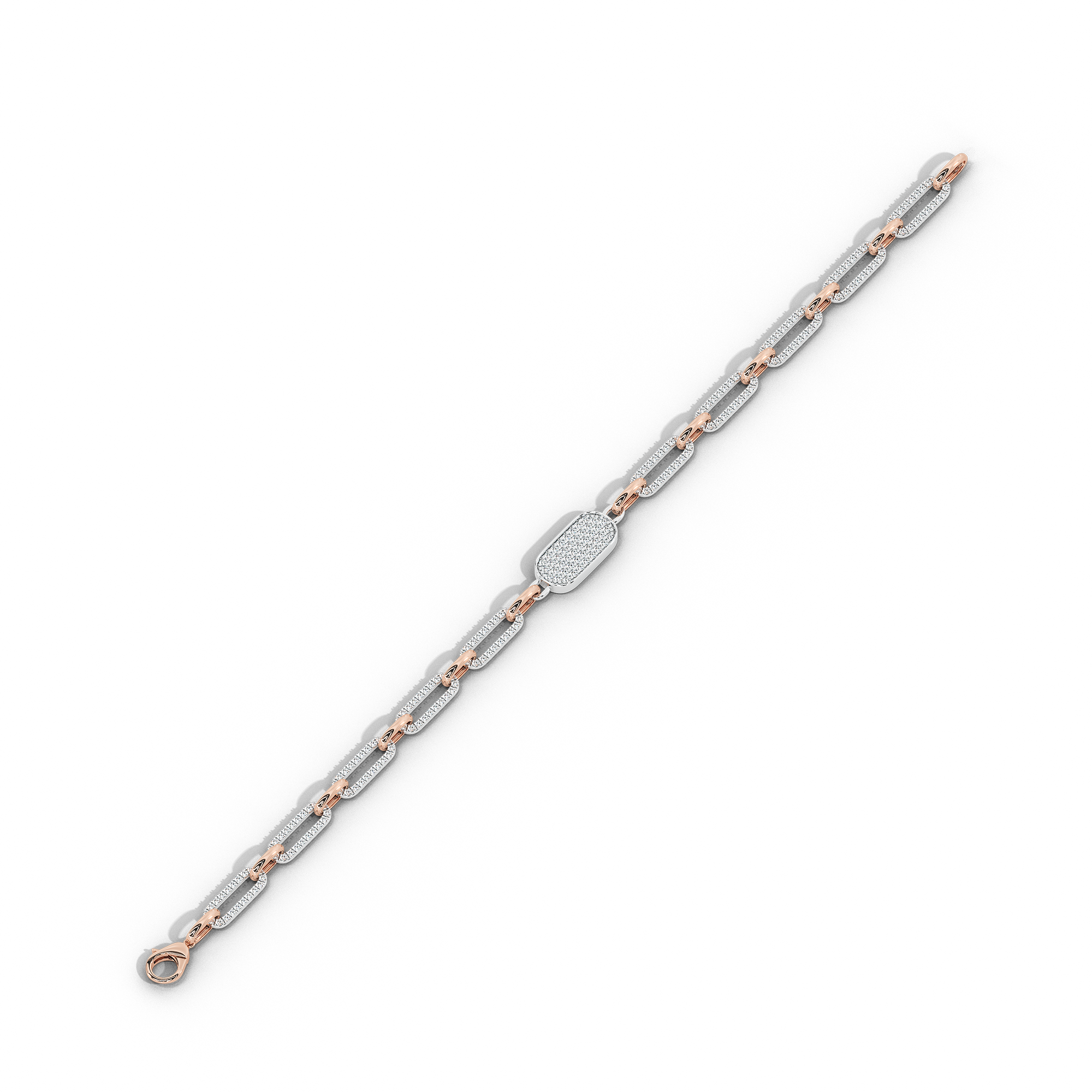 Clink 1.282 Carat Lab Grown Diamond Bracelet