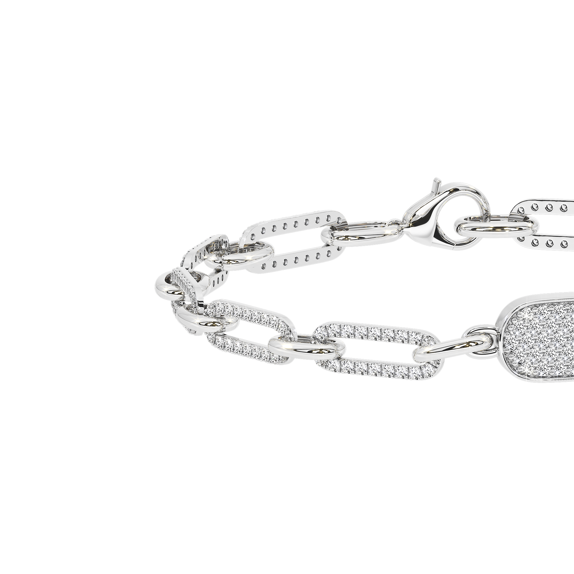 Clink 1.282 Carat Lab Grown Diamond Bracelet