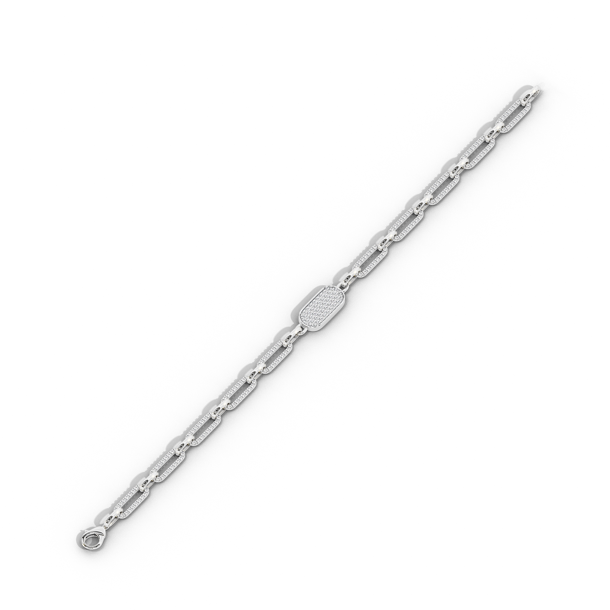 Clink 1.282 Carat Lab Grown Diamond Bracelet
