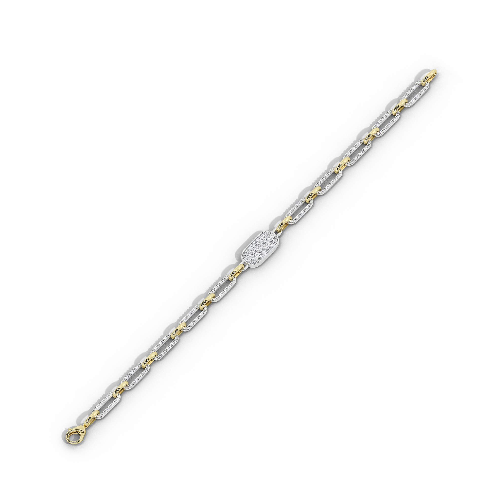 Clink 1.282 Carat Lab Grown Diamond Bracelet