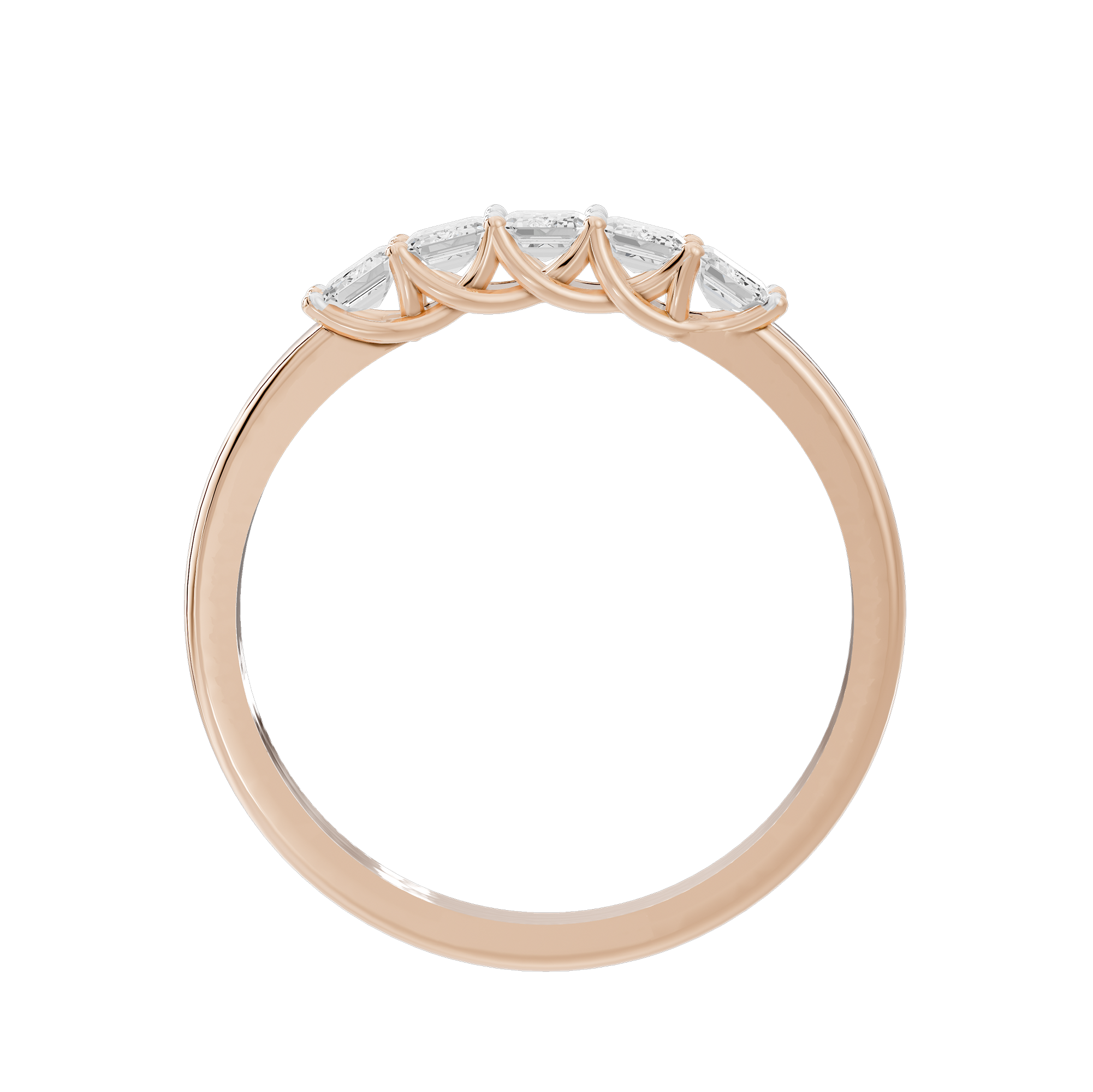 Radiant Rush 0.643 Carat Lab Grown Diamond Ring