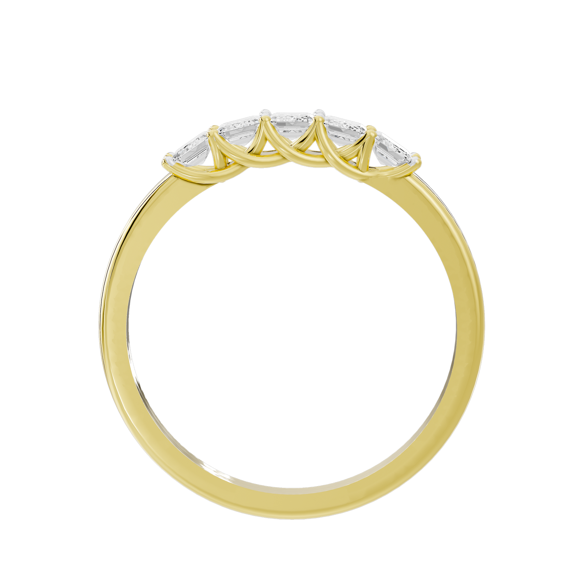 Radiant Rush 0.643 Carat Lab Grown Diamond Ring