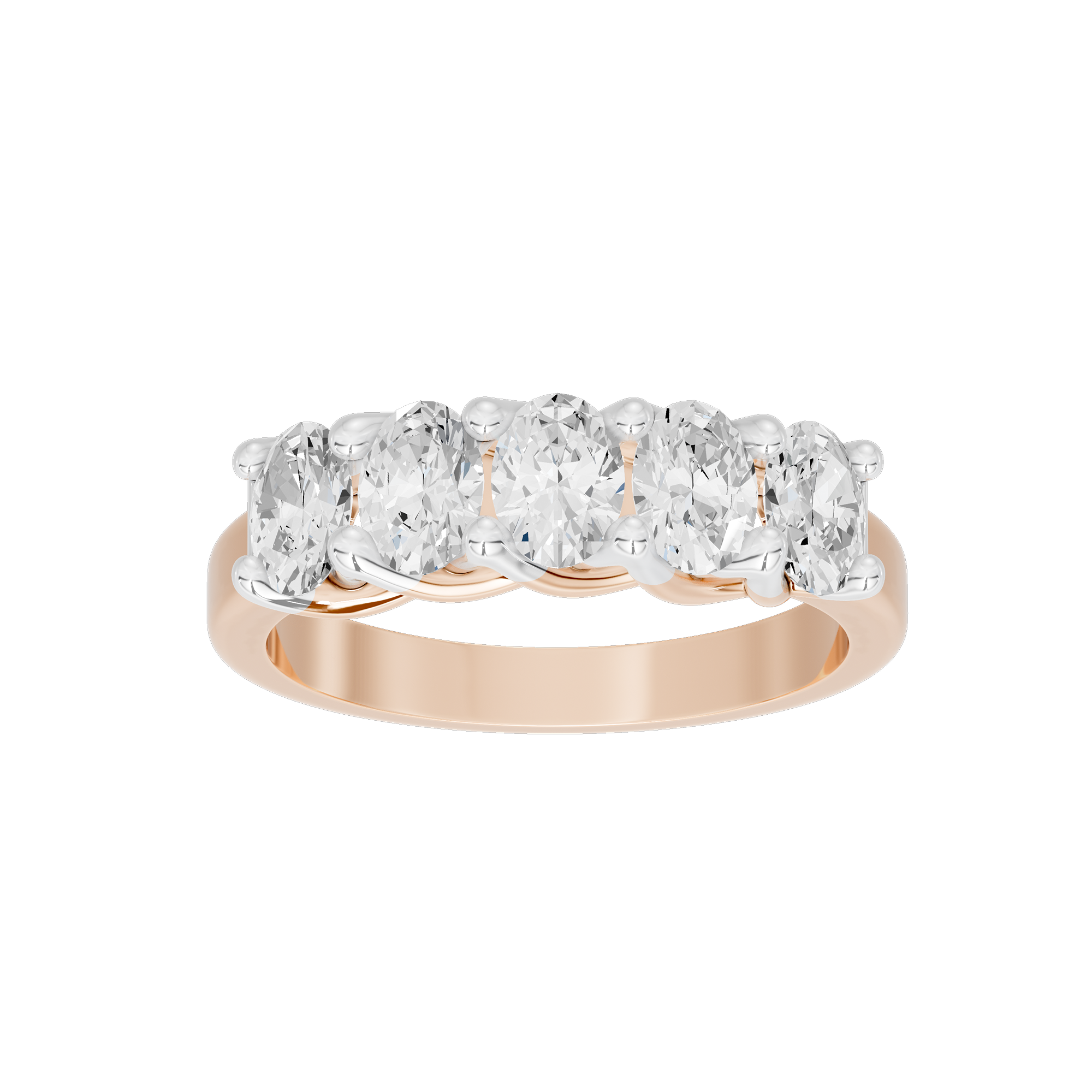 Trio Shine 1.492 Lab Grown Diamond Ring