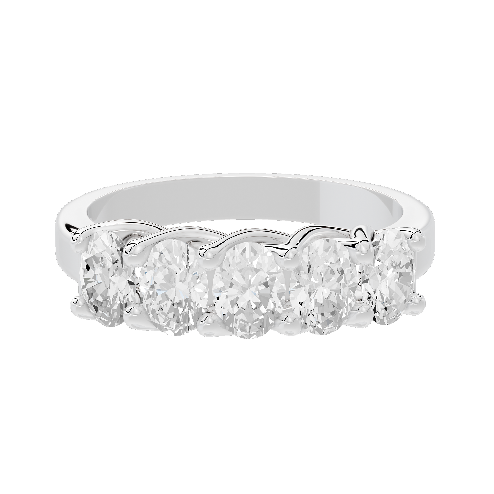 Trio Shine 1.492 Lab Grown Diamond Ring