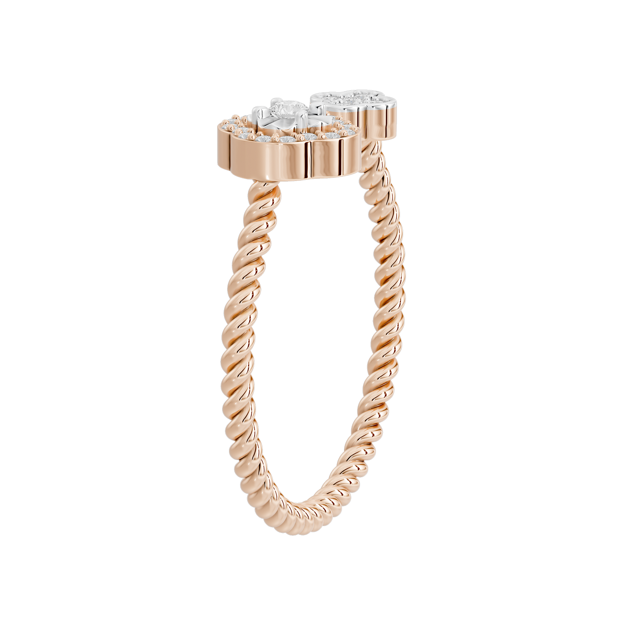 Duality 0.133 Carat Lab Grown Diamond Ring